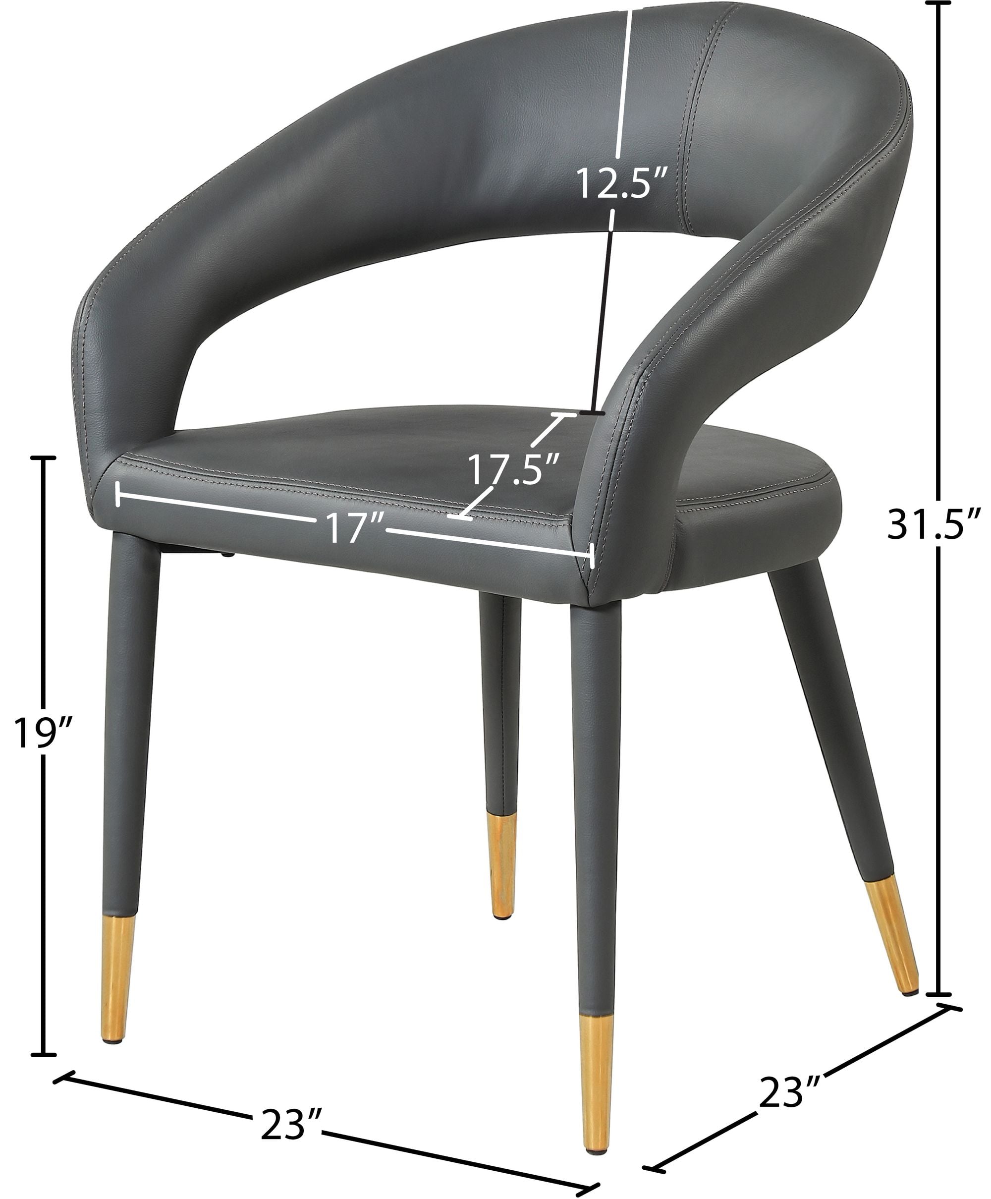 Destiny Faux Leather Dining Chair