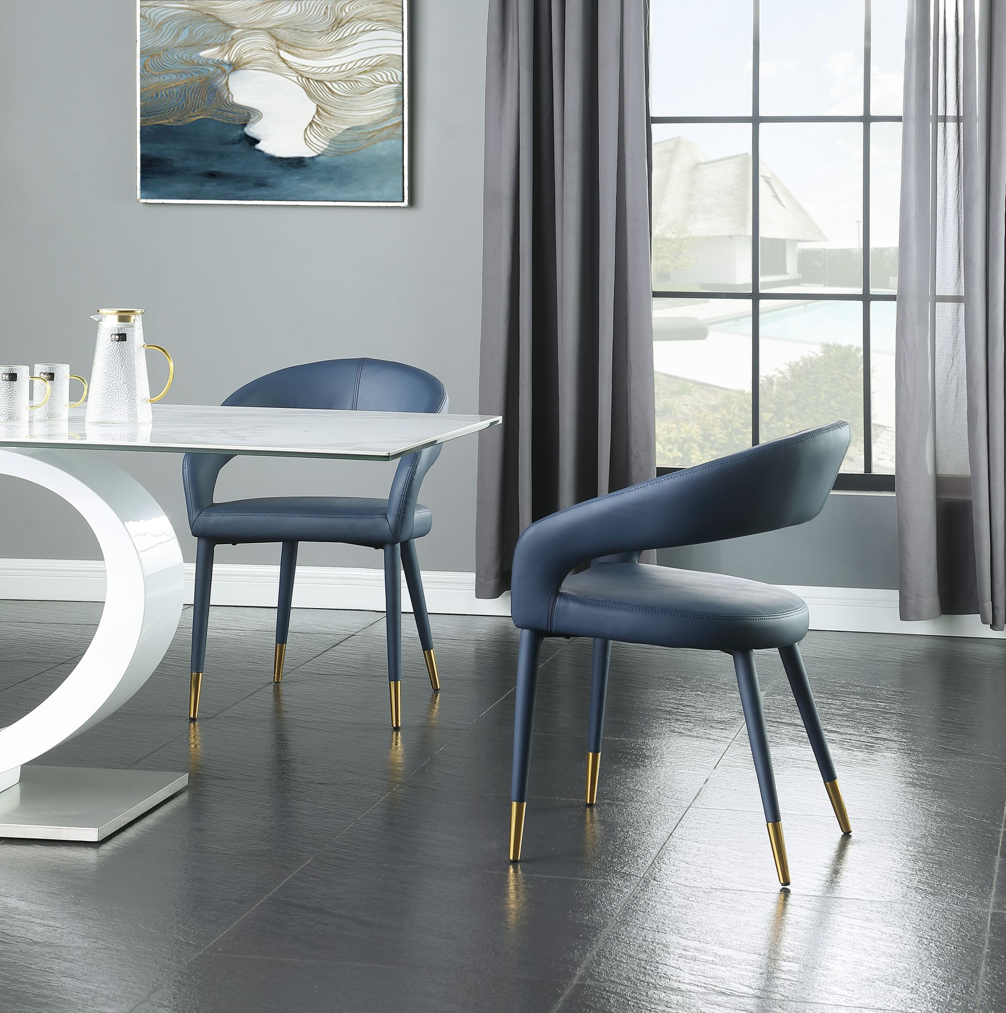 Destiny Faux Leather Dining Chair