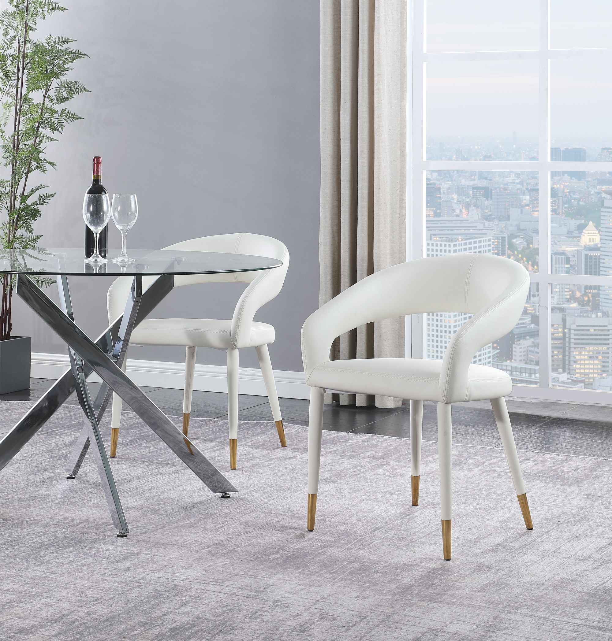 Destiny Faux Leather Dining Chair