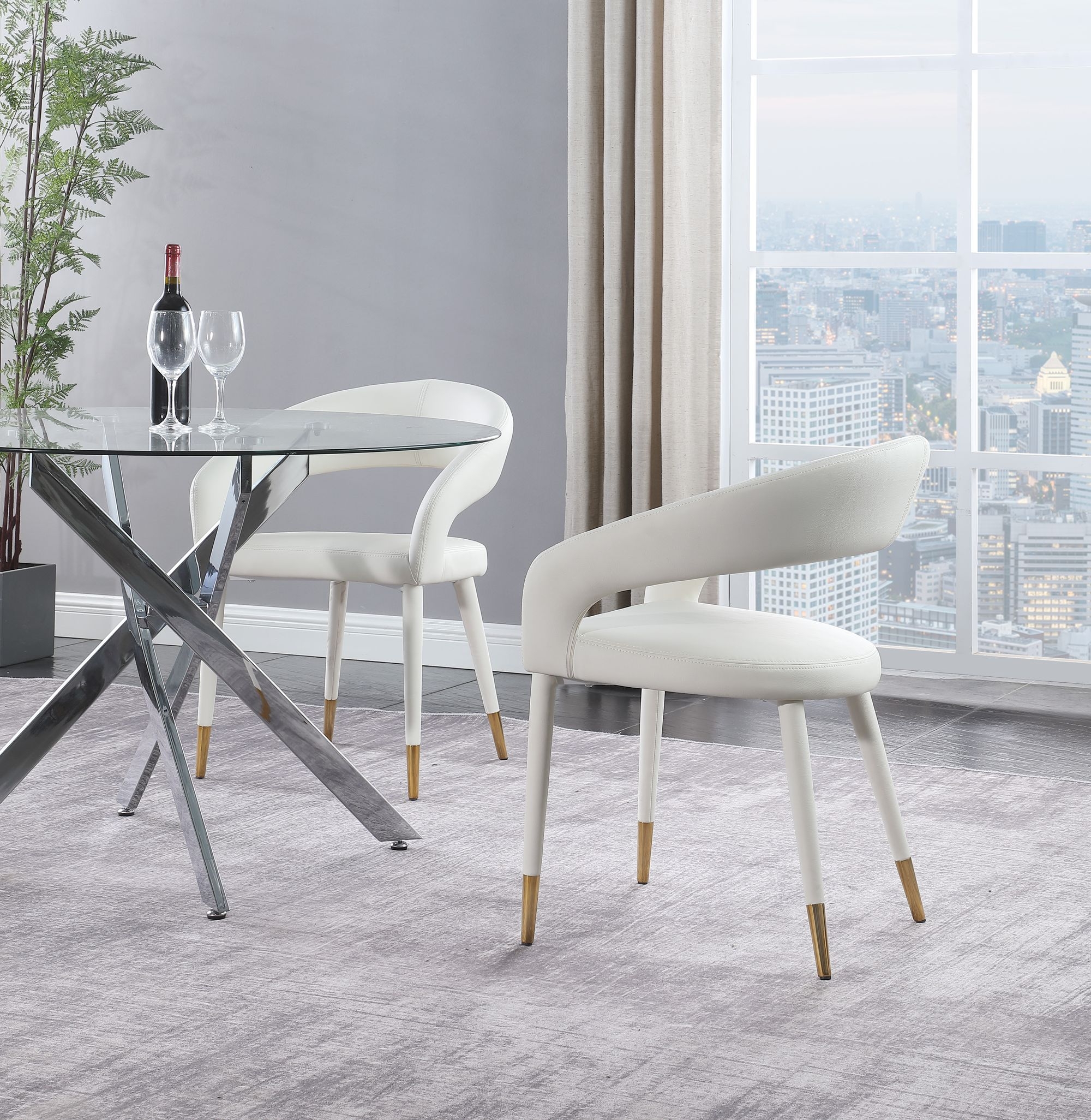 Destiny Faux Leather Dining Chair