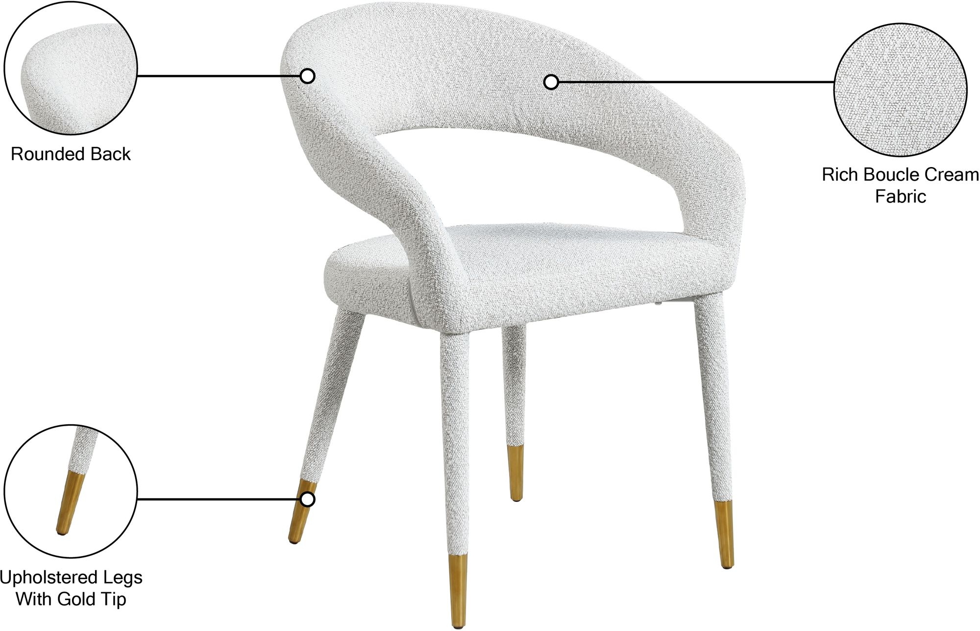 Destiny Faux Leather Dining Chair