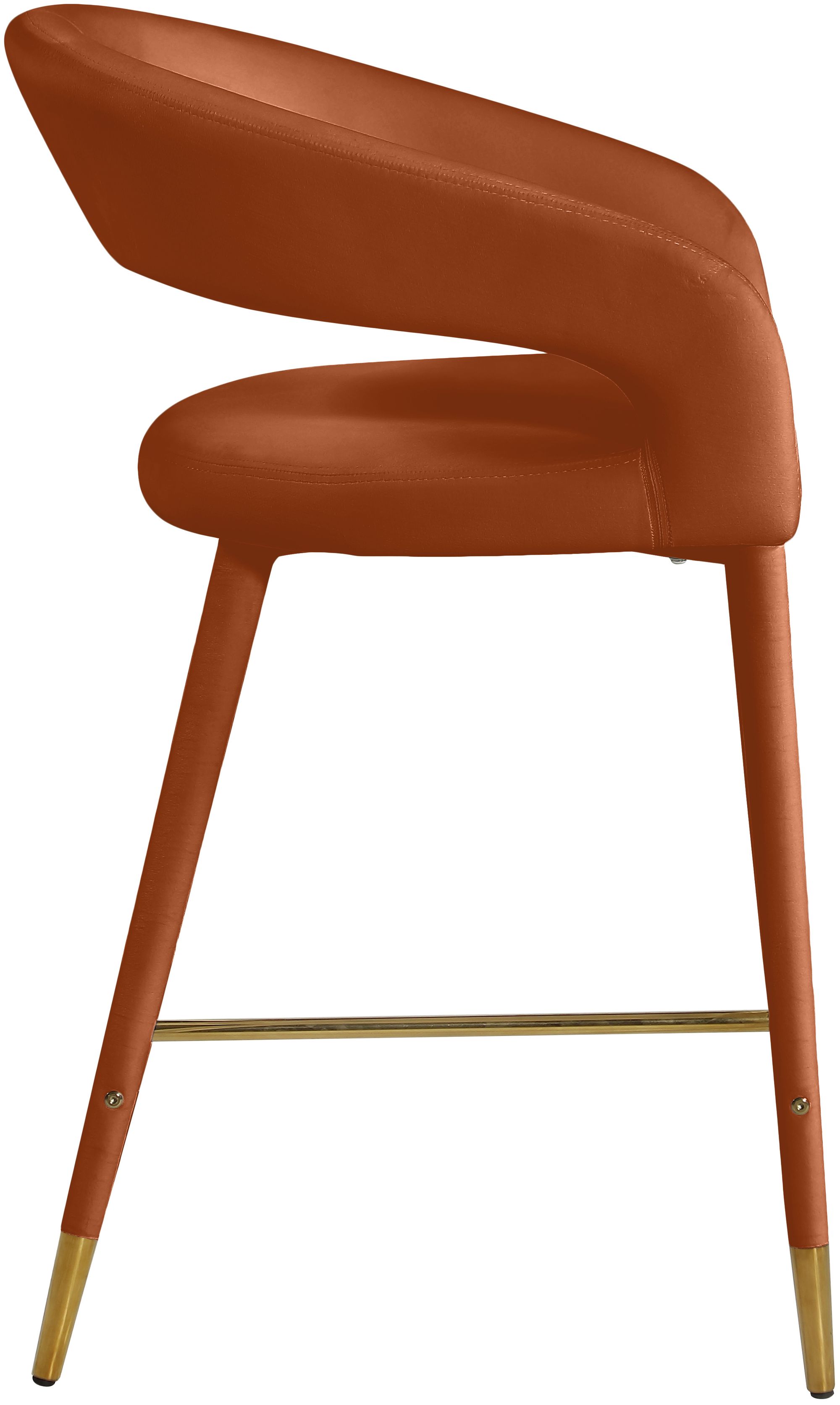 Destiny Velvet Counter Stool