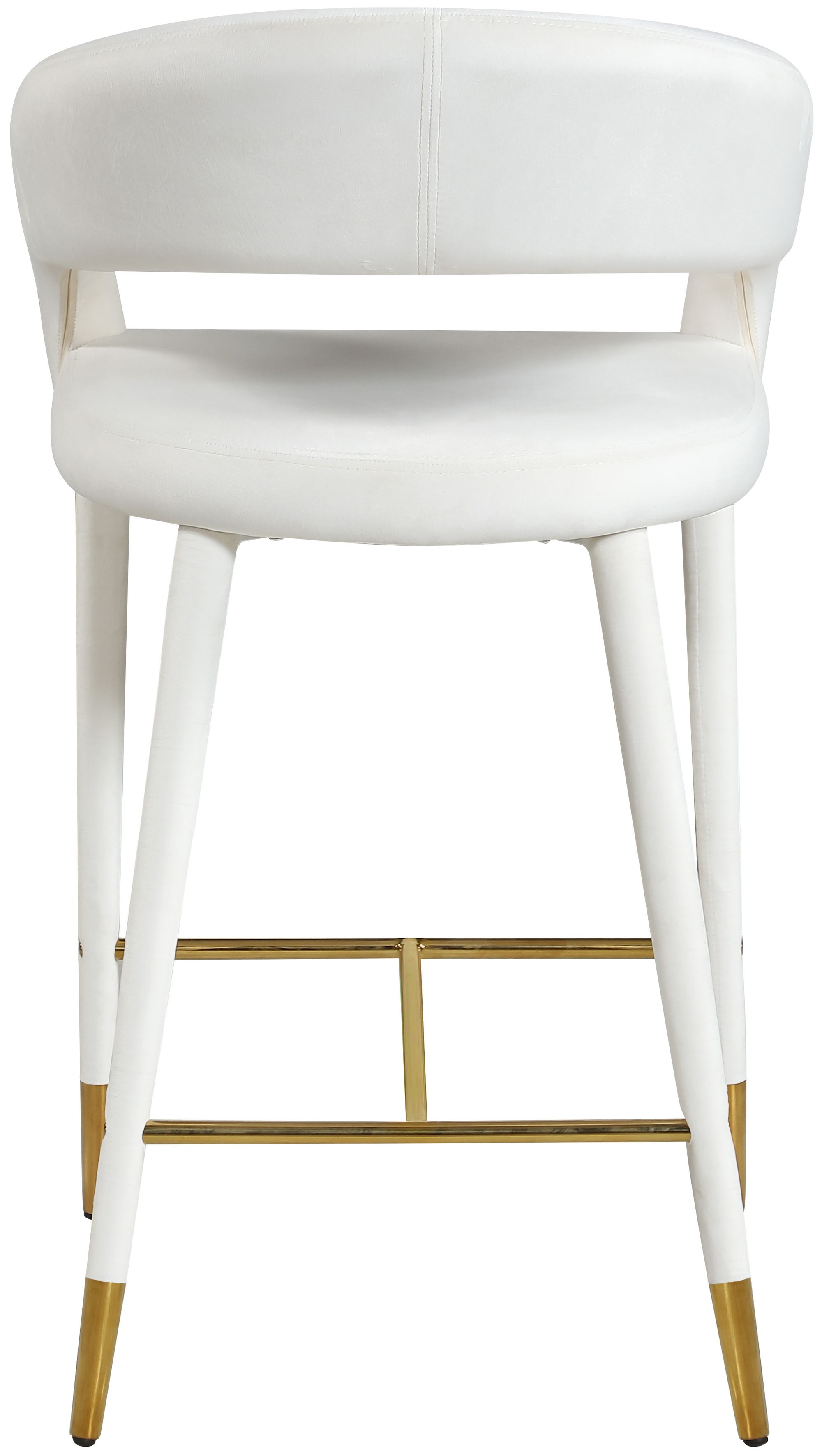 Destiny Velvet Counter Stool