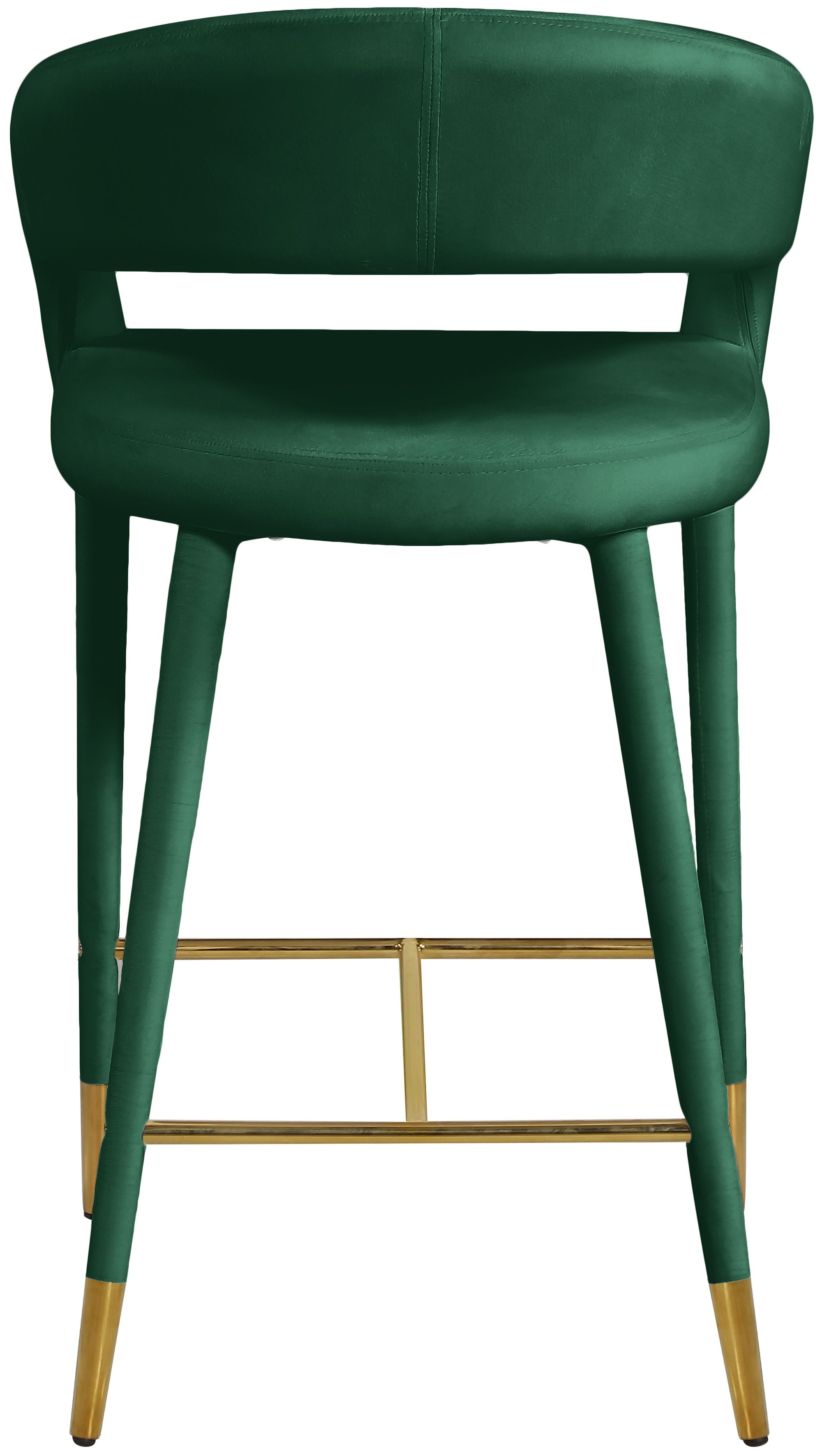 Destiny Velvet Counter Stool