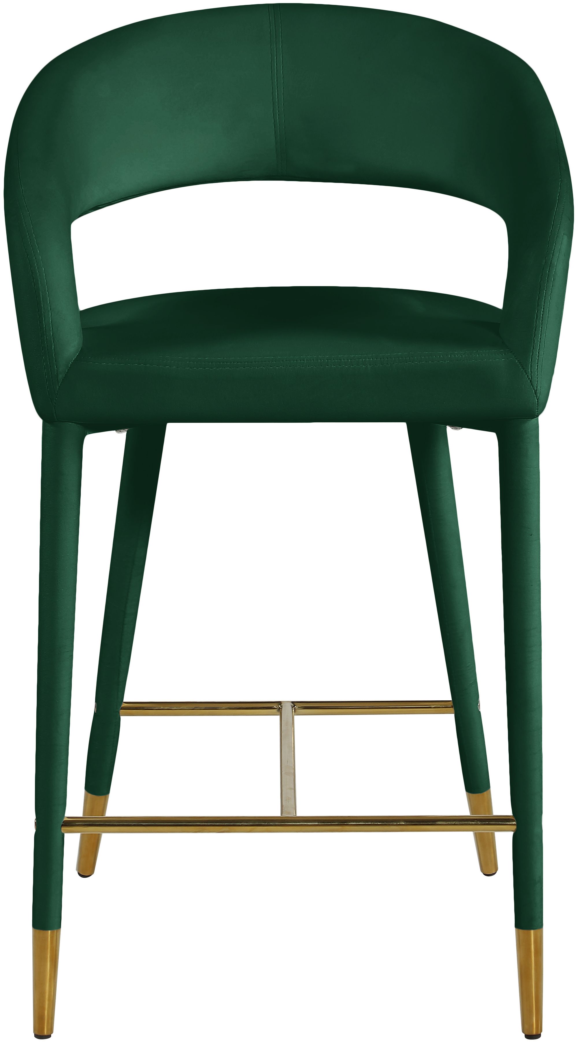 Destiny Velvet Counter Stool
