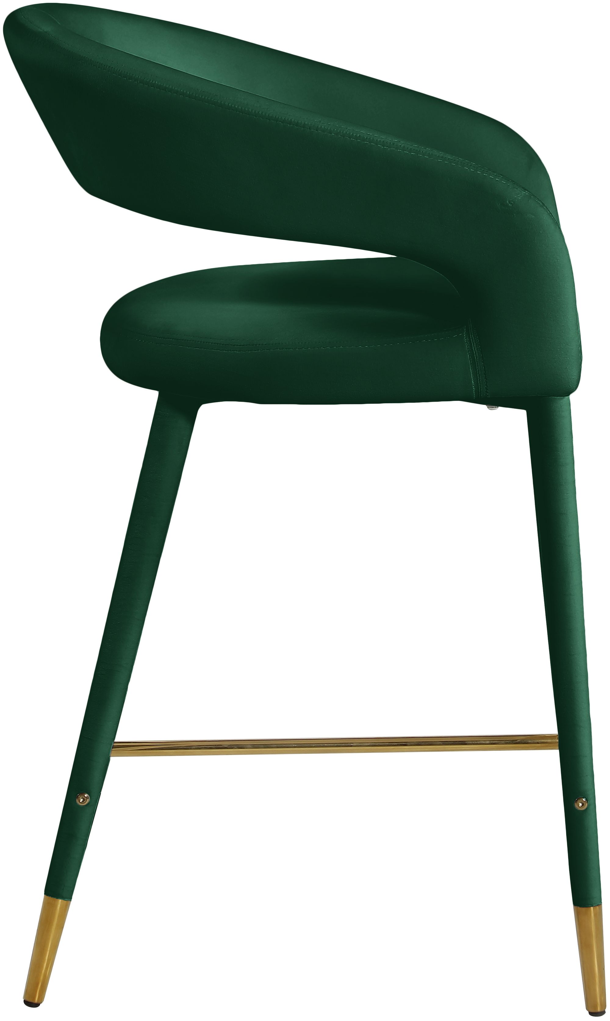 Destiny Velvet Counter Stool