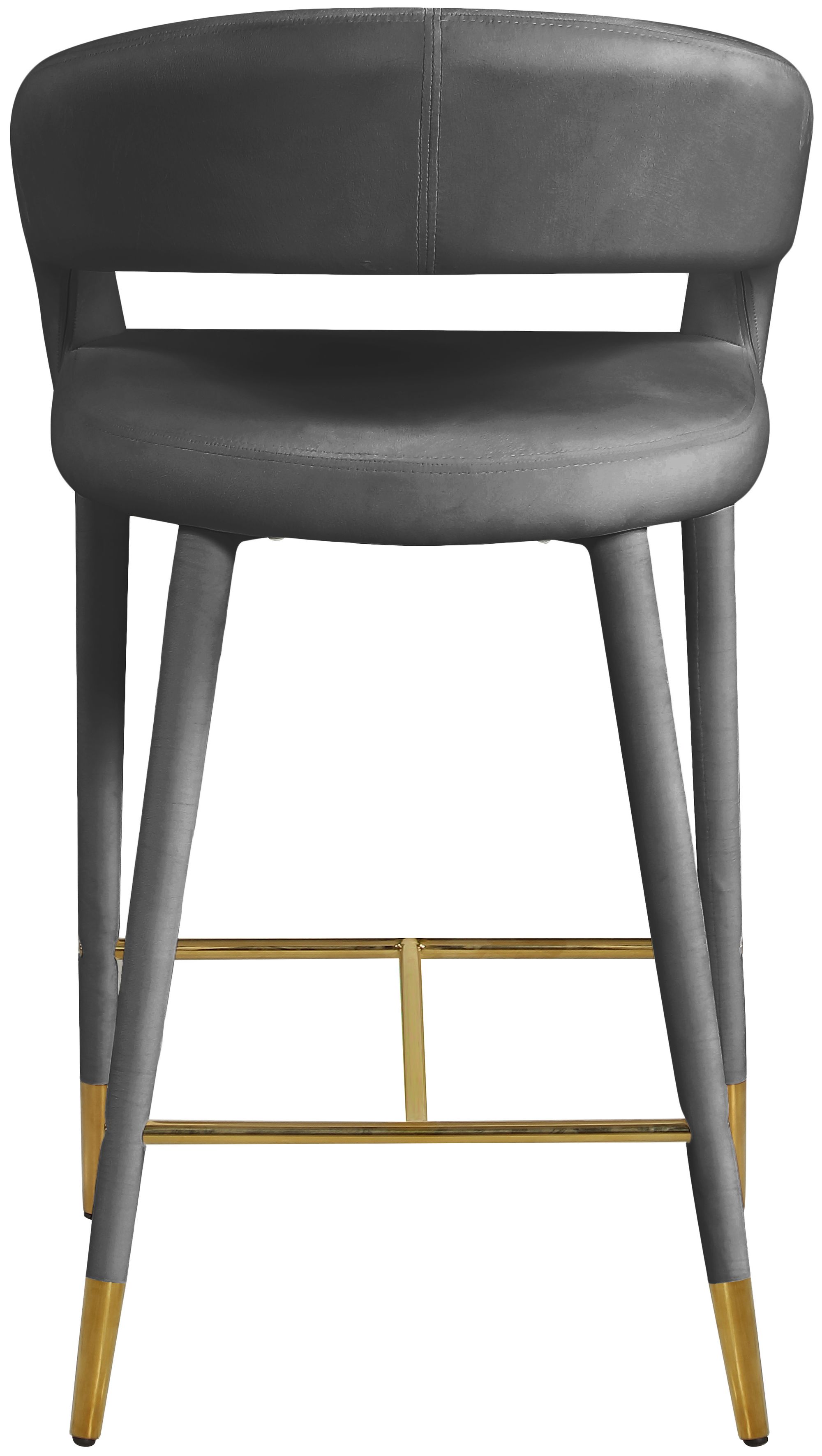 Destiny Velvet Counter Stool