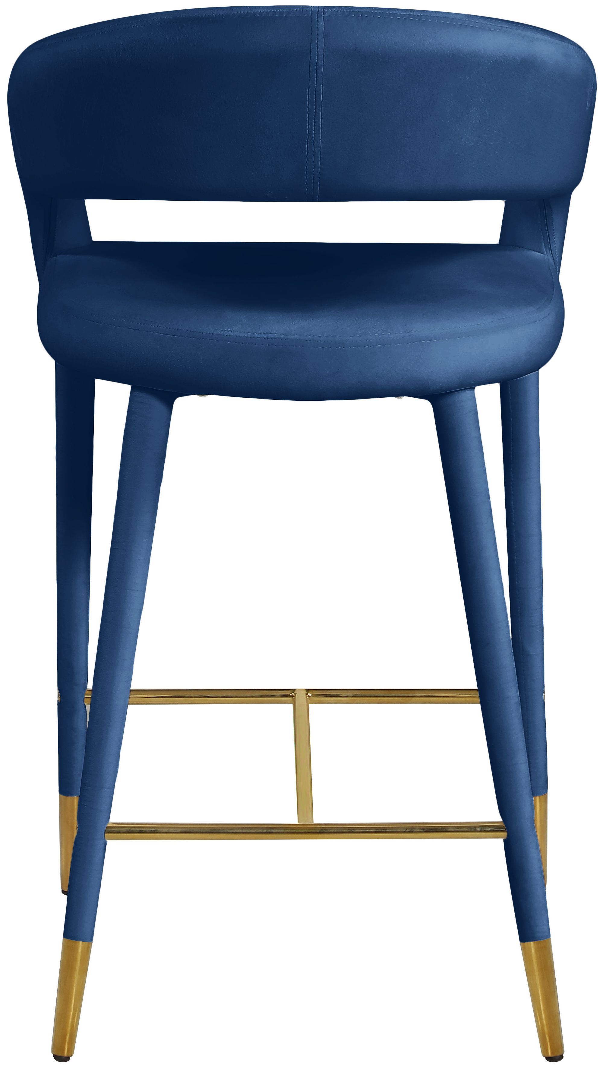 Destiny Velvet Counter Stool