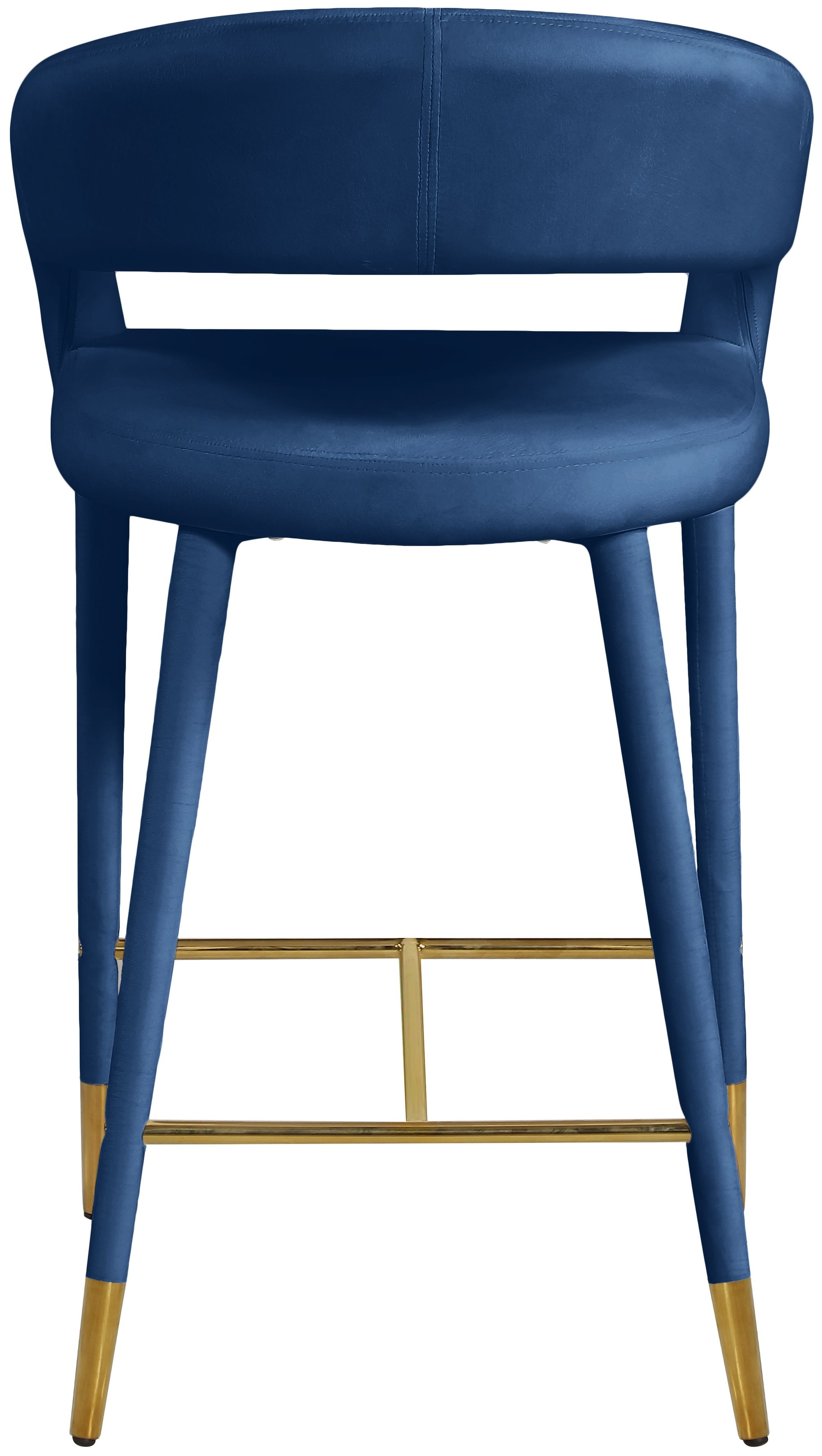 Destiny Velvet Counter Stool