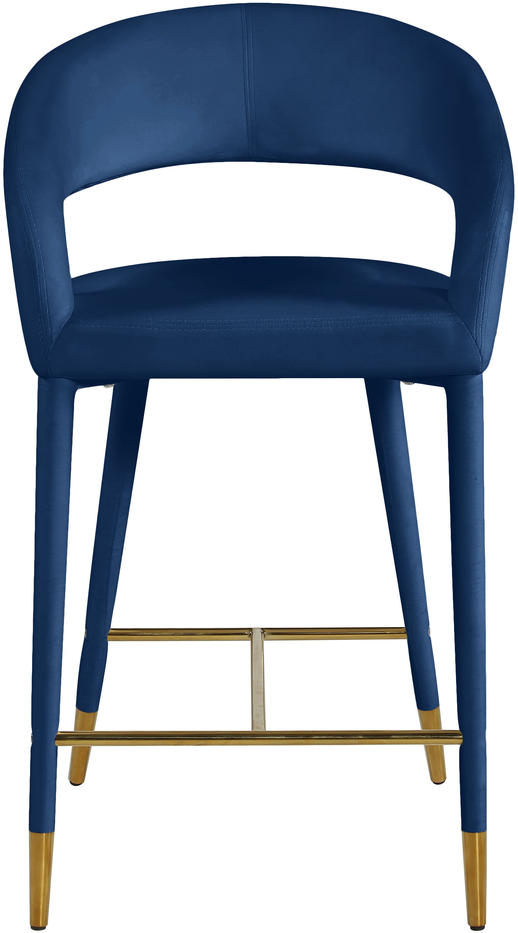 Destiny Velvet Counter Stool