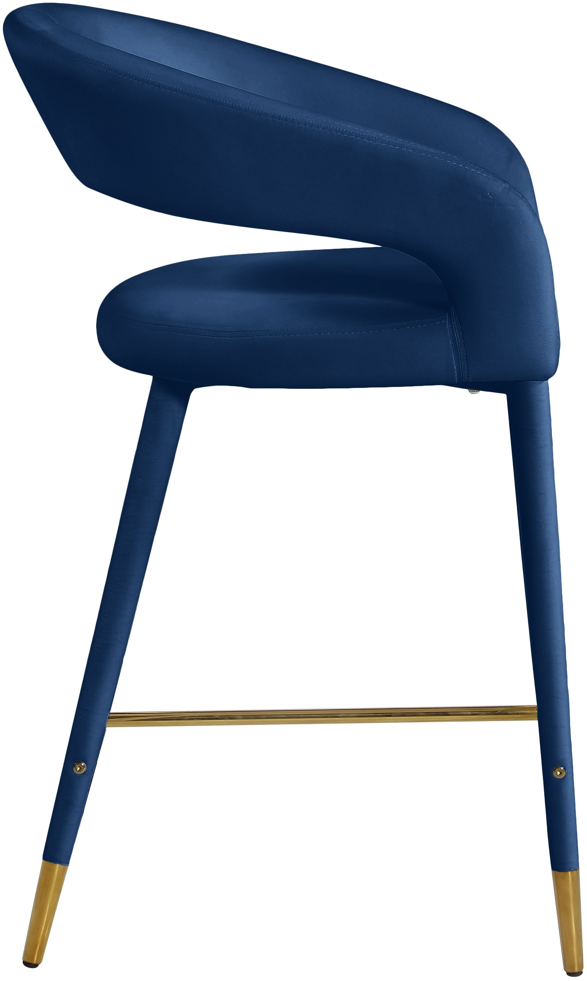 Destiny Velvet Counter Stool