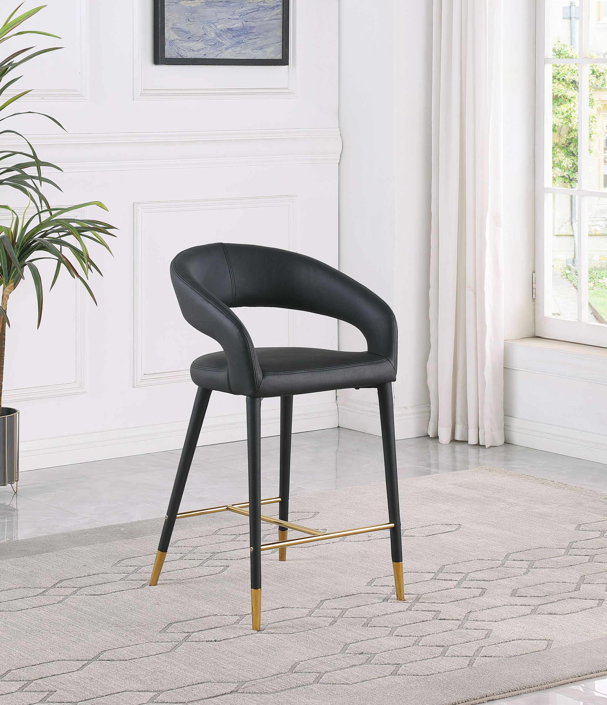 Destiny Faux Leather Counter Stool