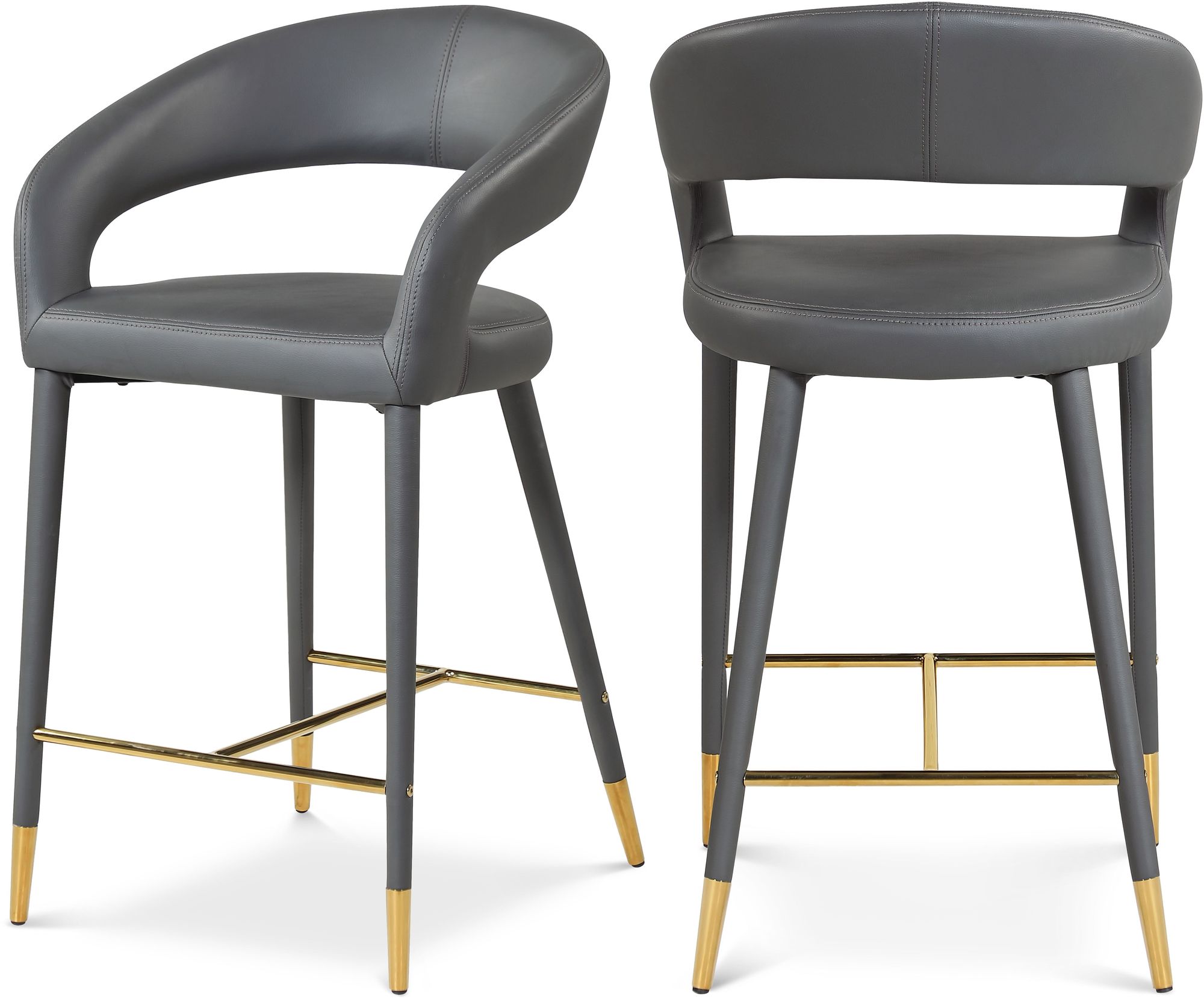 Destiny Faux Leather Counter Stool