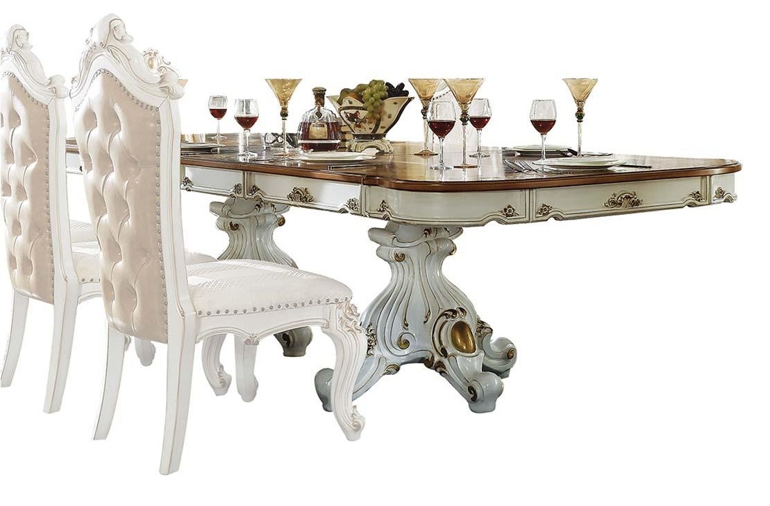 Picardy Wood Extendable Dining Room Set