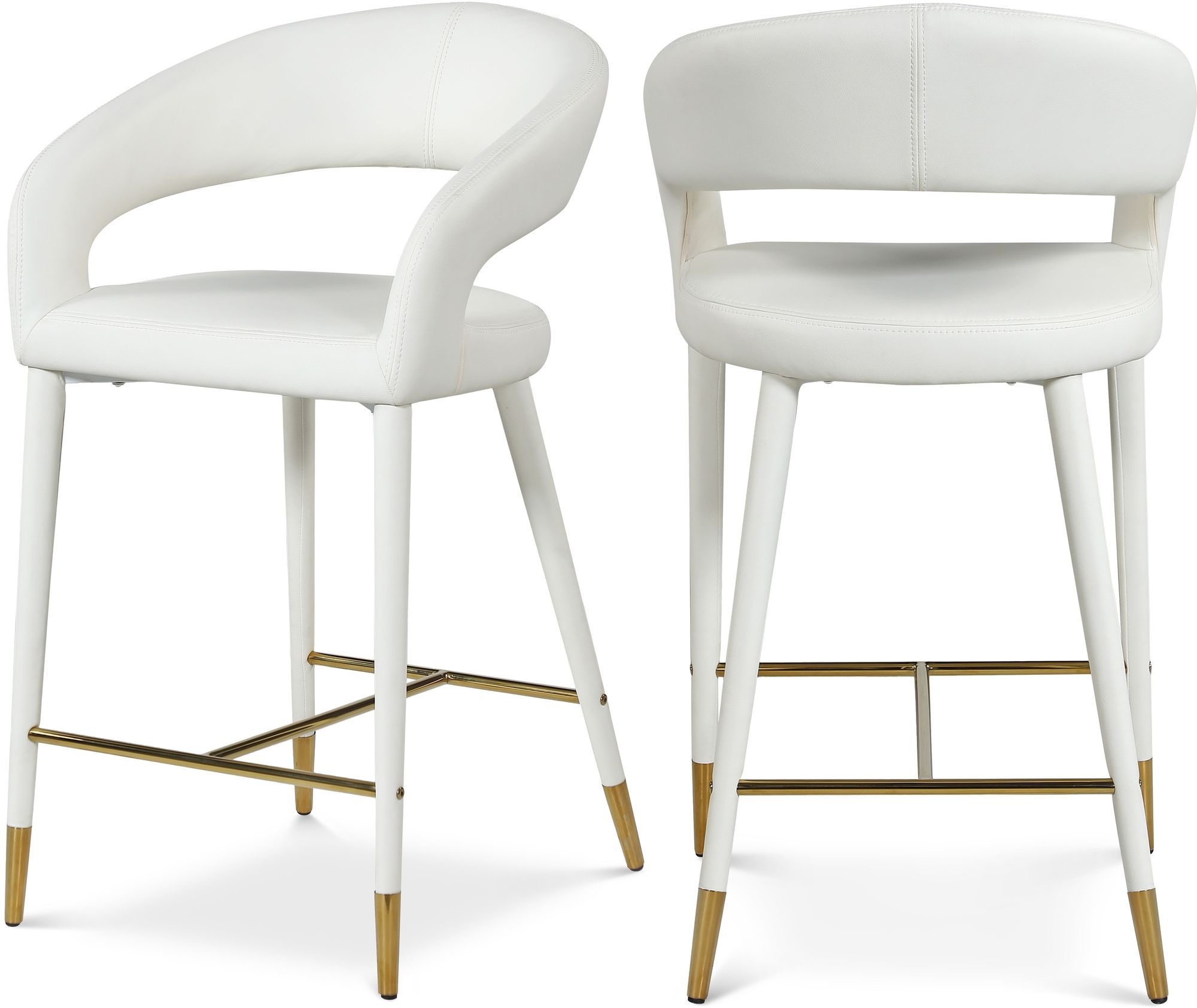 Destiny Faux Leather Counter Stool
