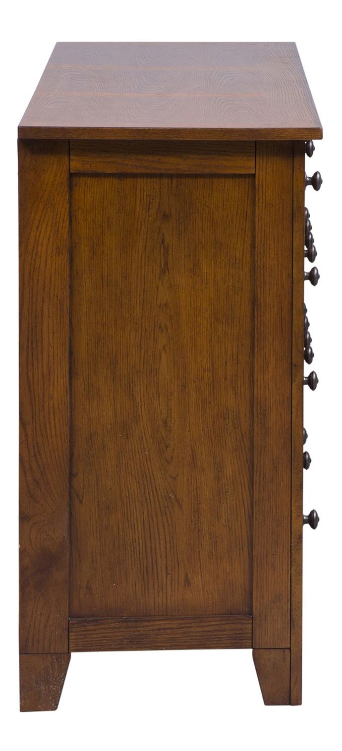 Grandpa's Cabin Wood Sleigh Bedroom Set - Aged Oak