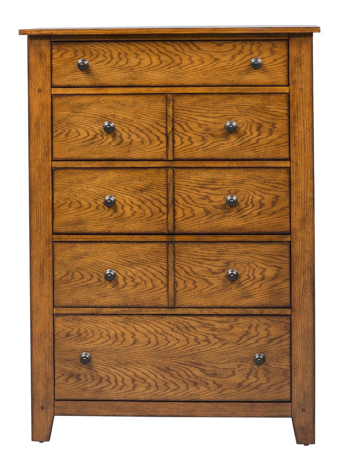 Grandpas Cabin Wood Chest w/5 Drawers