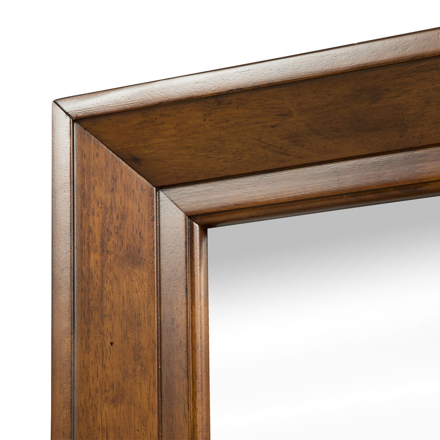 Grandpa's Cabin Wood Sleigh Bedroom Set - Aged Oak