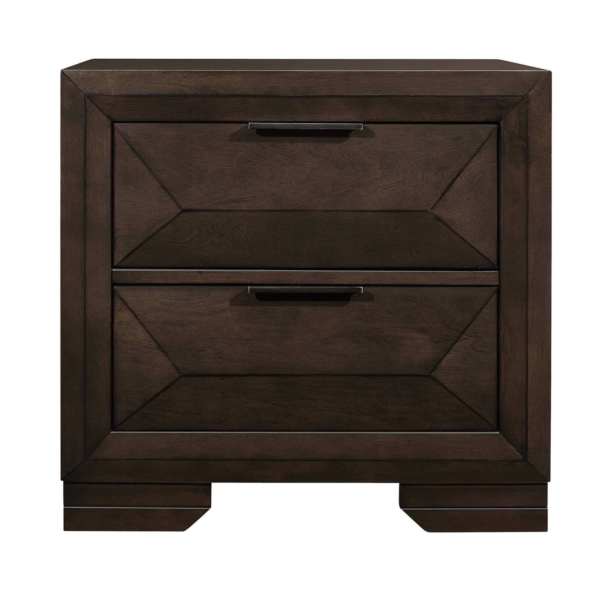 Chesky Wood/Wood Veneer Platform Bedroom Set