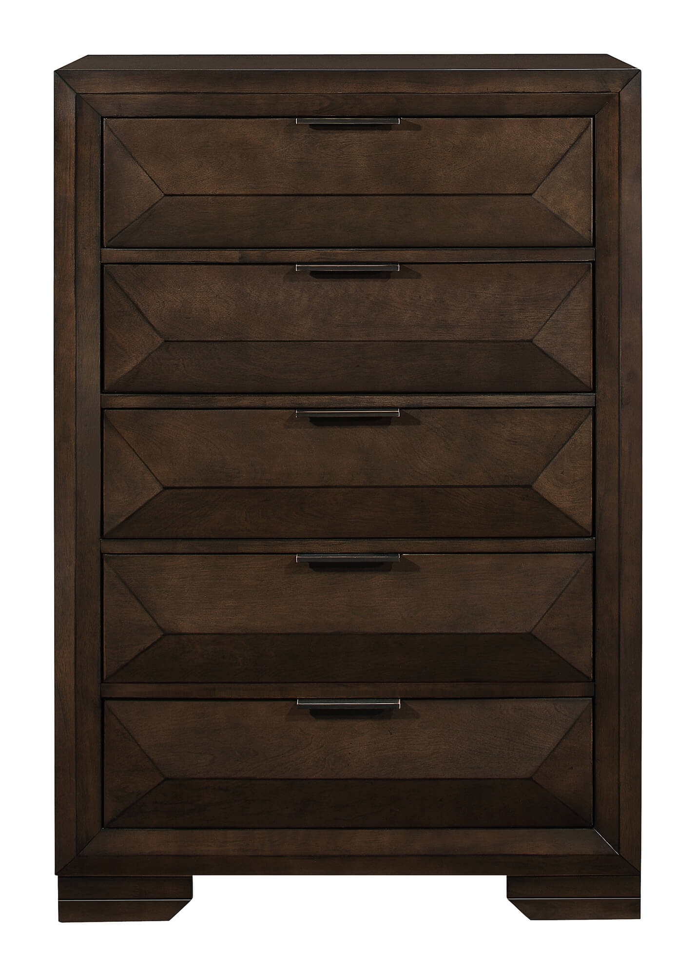 Chesky Wood/Wood Veneer Platform Bedroom Set