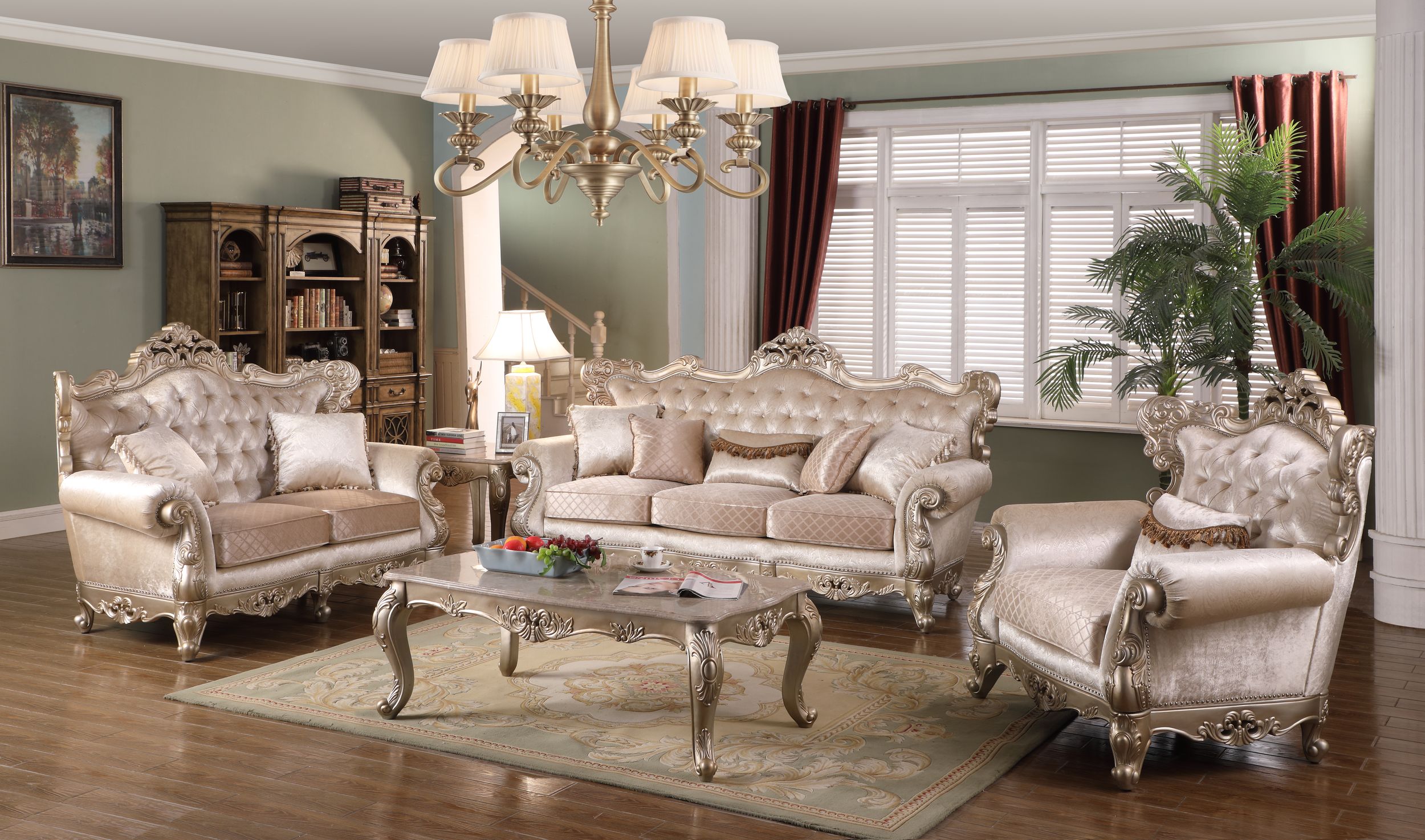 Emily Fabric Loveseat