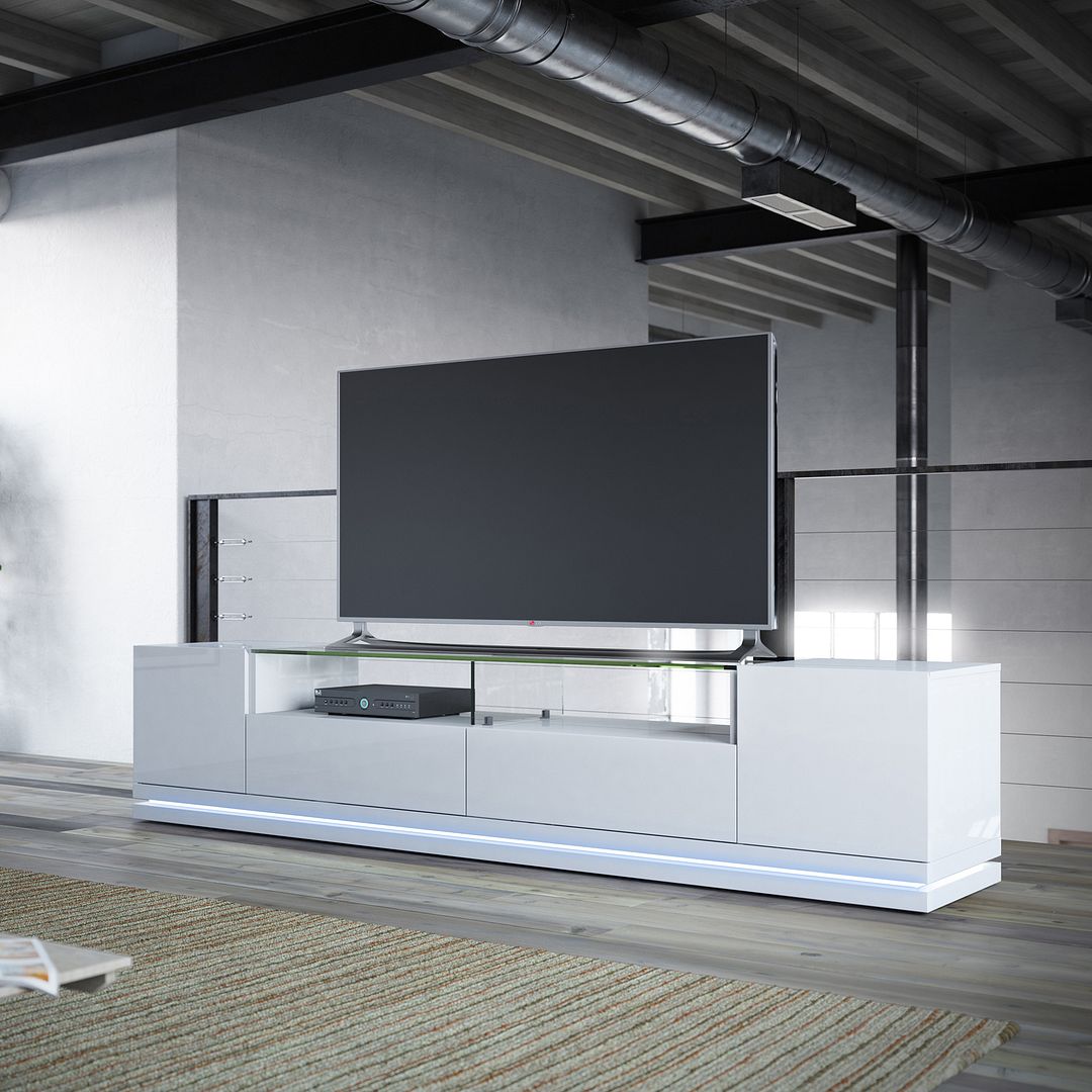 Vanderbilt TV Stand w/LED Lights