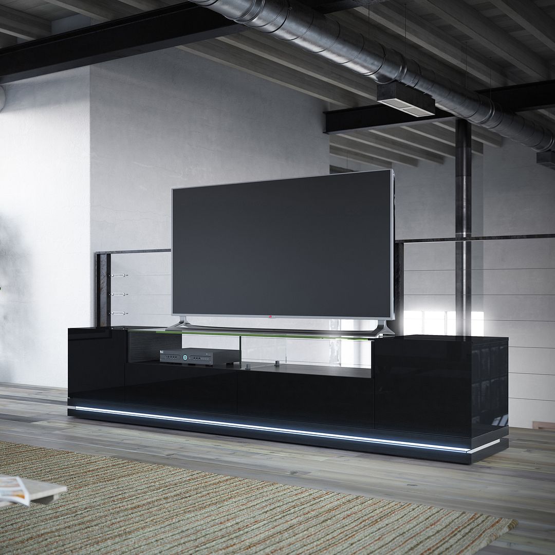 Vanderbilt TV Stand w/LED Lights