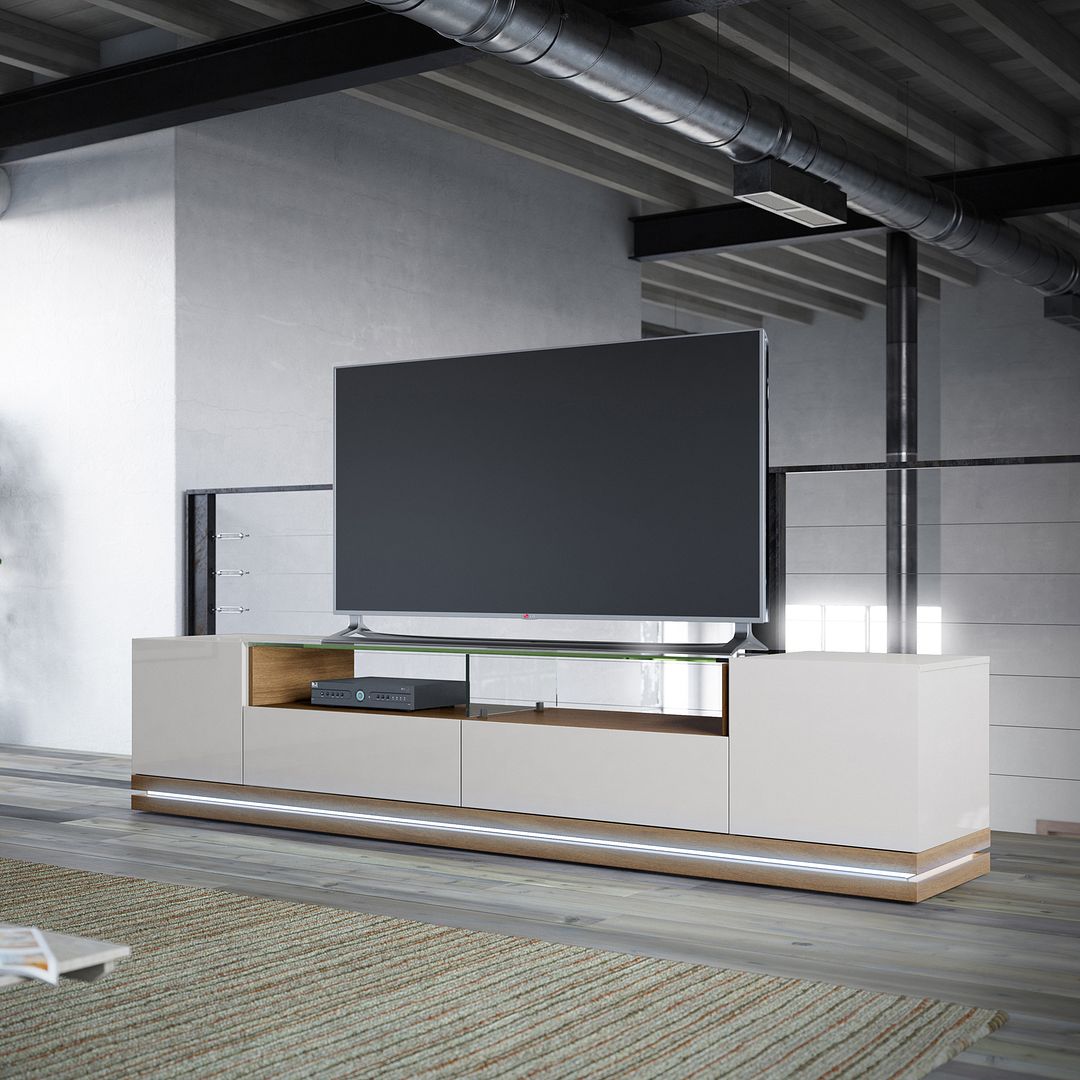 Vanderbilt TV Stand w/LED Lights