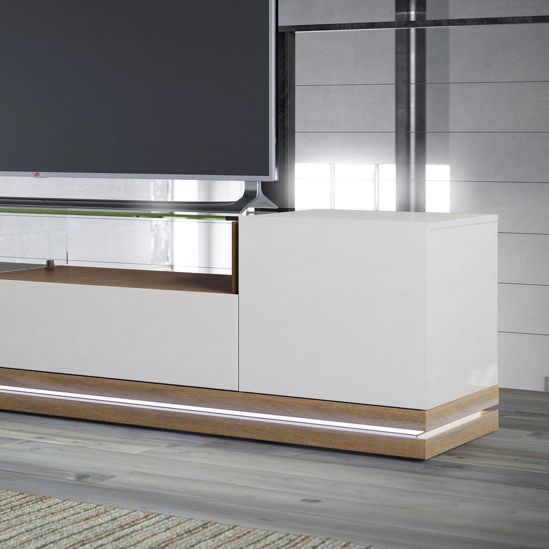 Vanderbilt TV Stand w/LED Lights