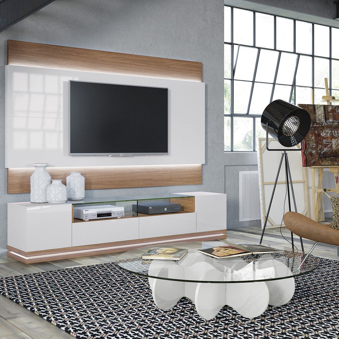 Vanderbilt TV Stand w/LED Lights