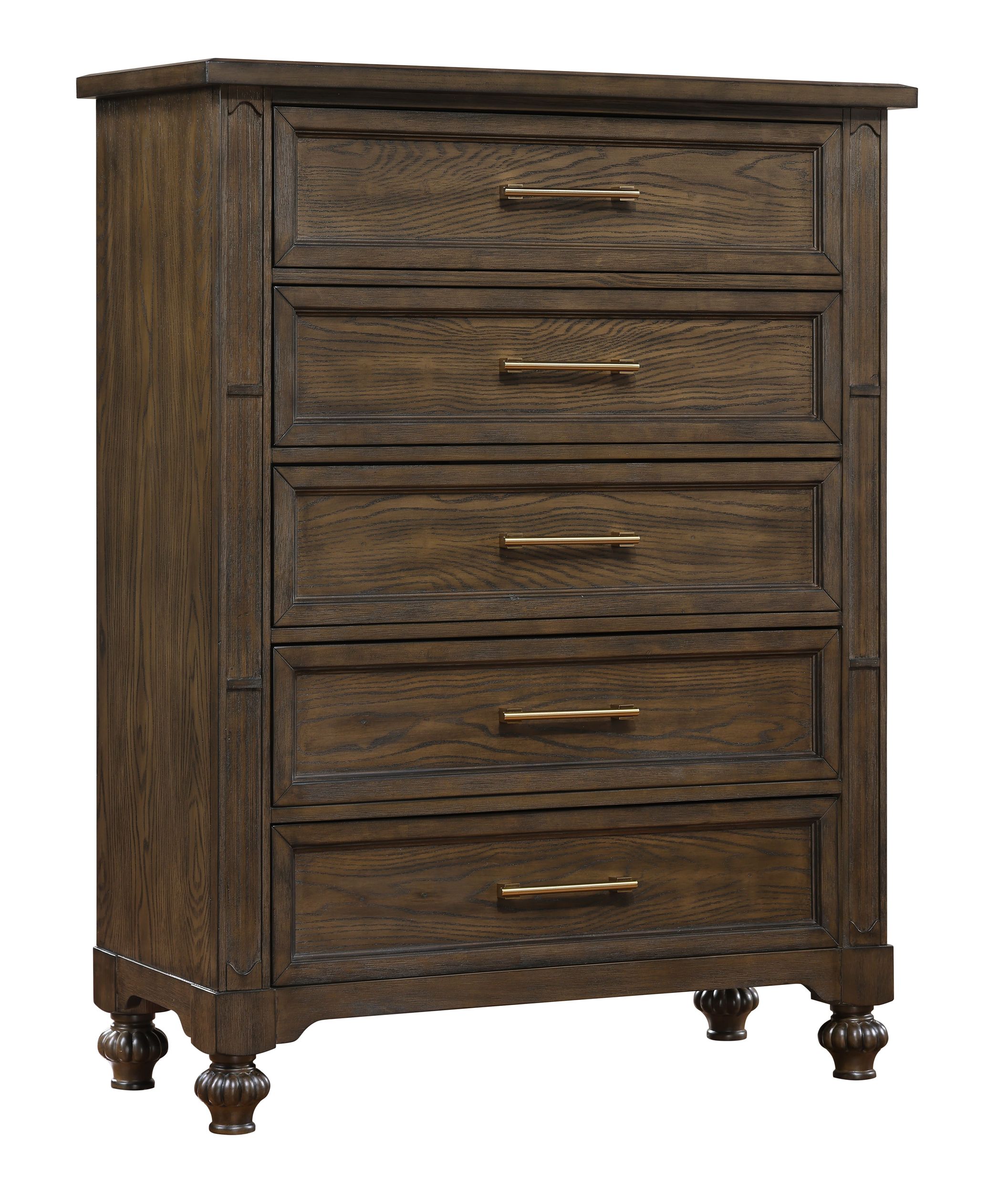 Marina Bedroom Set Traditional Upholstered Sleigh Bedroom Furniture with Gold Accents