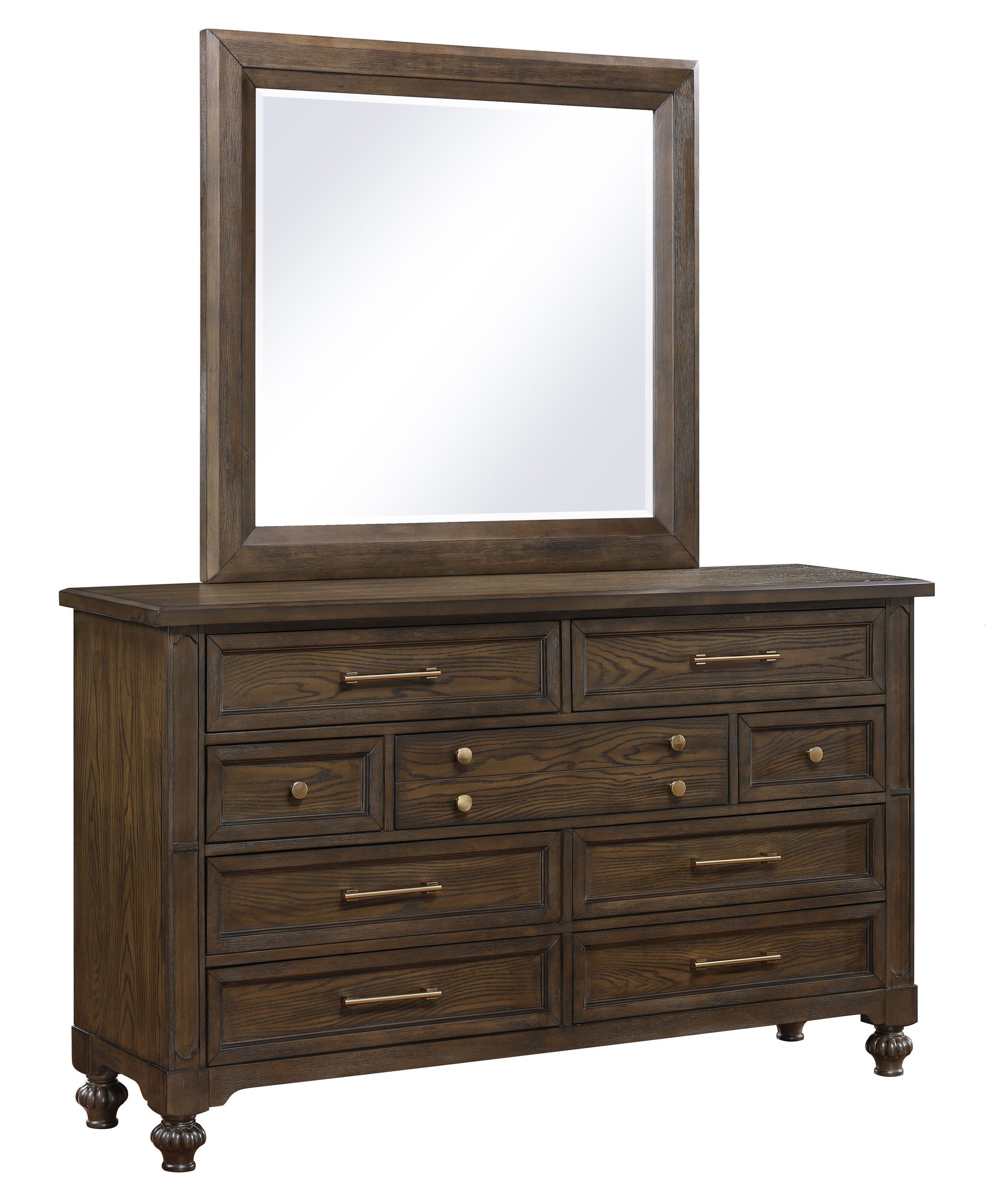 Marina Bedroom Set Traditional Upholstered Sleigh Bedroom Furniture with Gold Accents