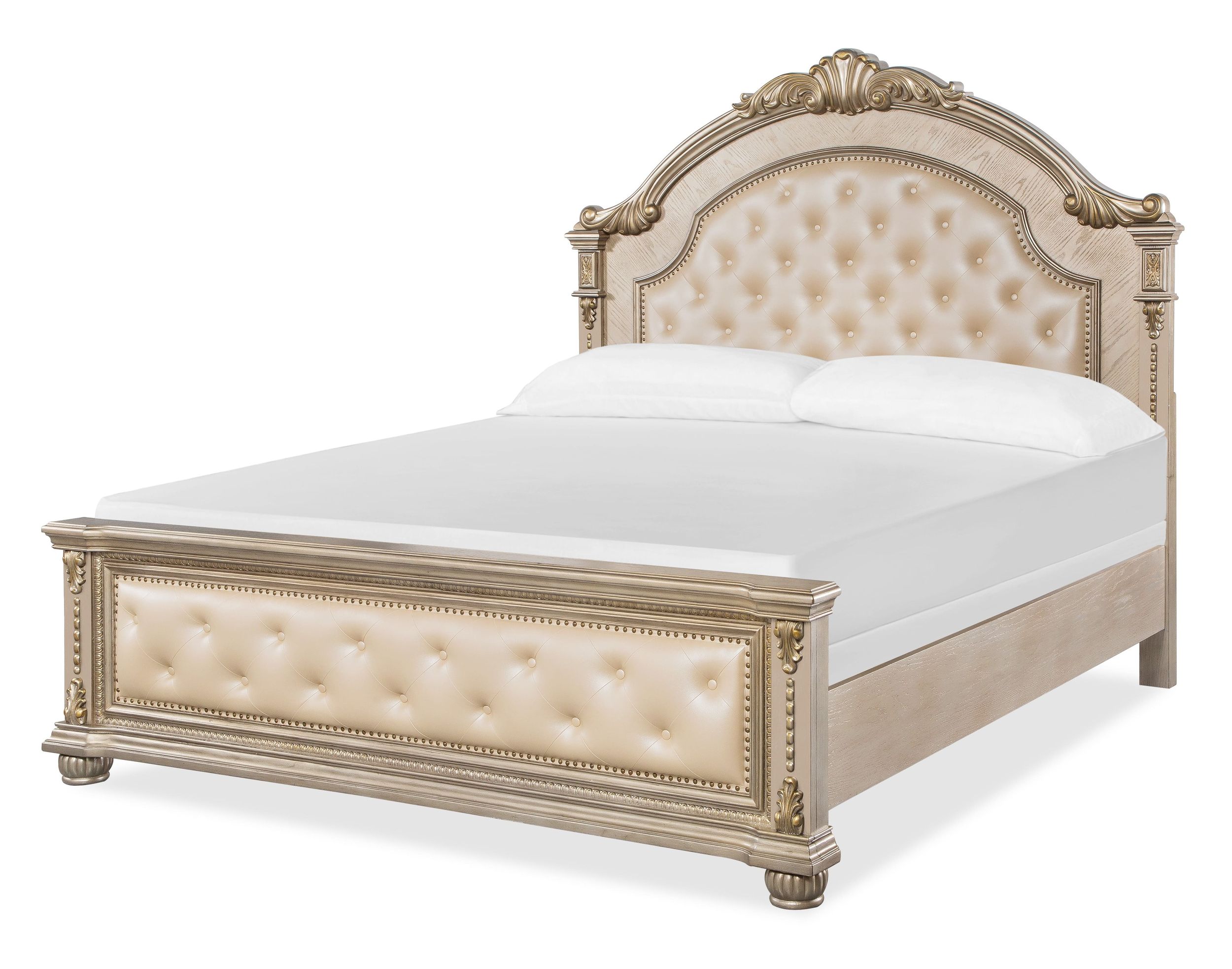 Evelyn Panel Upholstered Bed