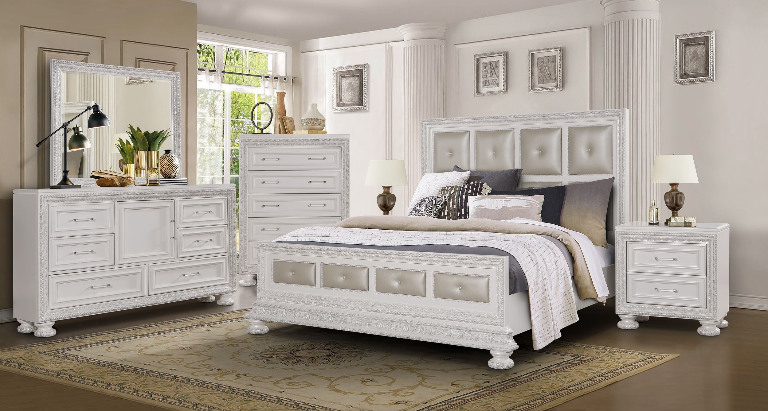 Penta Panel Bed