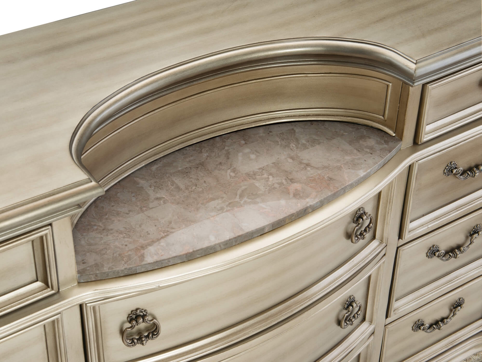 Homelegance Cavalier Dresser Marble Top