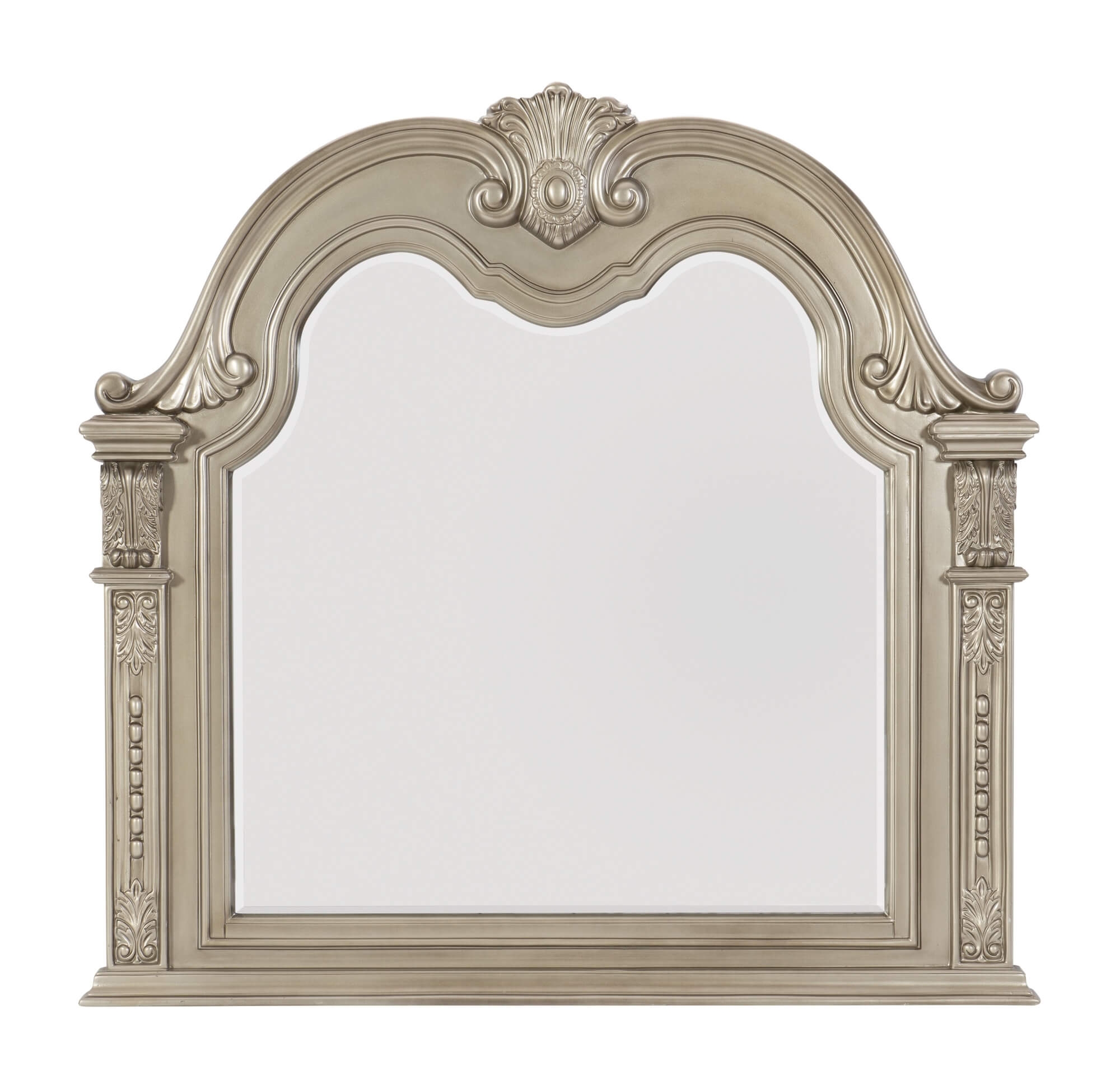 Cavalier Wood/Wood Veneer Bevel Mirror