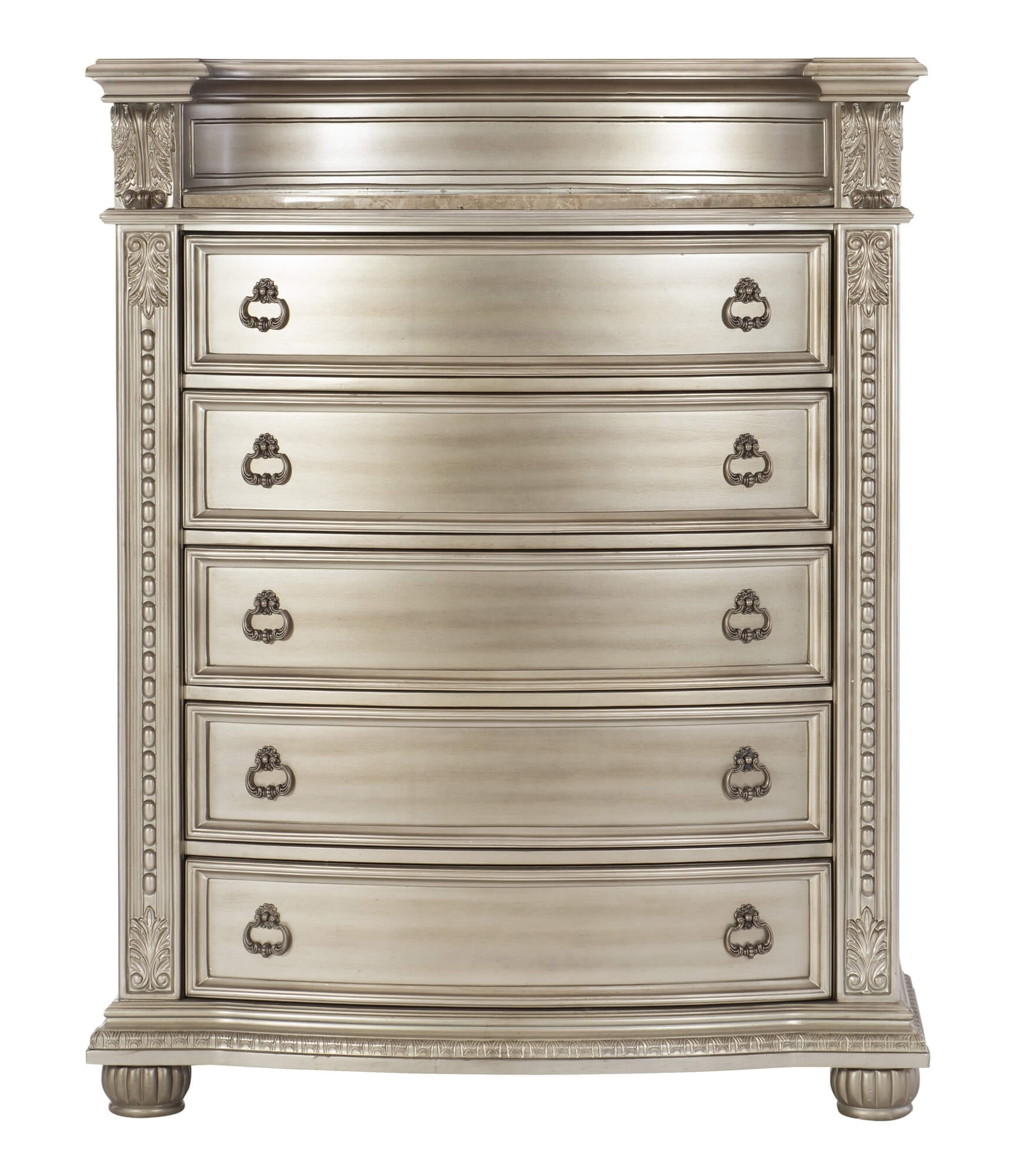 Cavalier Silver Chest Homelegance
