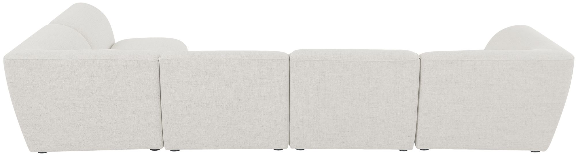 Miramar 142" 5-Piece Linen Modular Corner Sectional