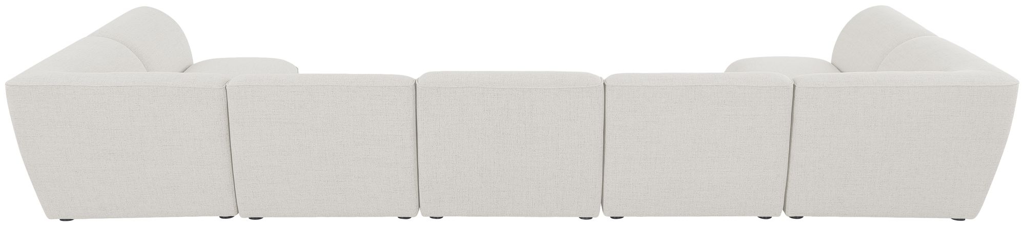 Miramar 175" 7-Piece Linen Fabric Modular Sectional Sofa