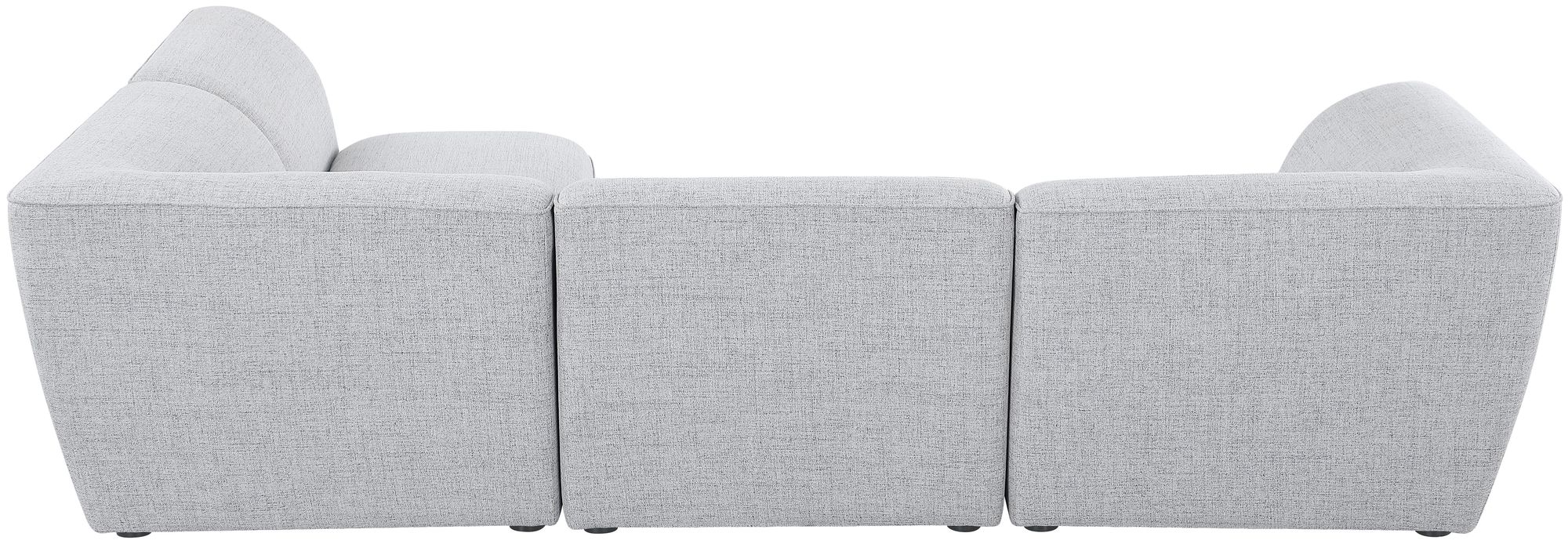 Miramar 109" 4-Piece Linen Modular Corner Sectional