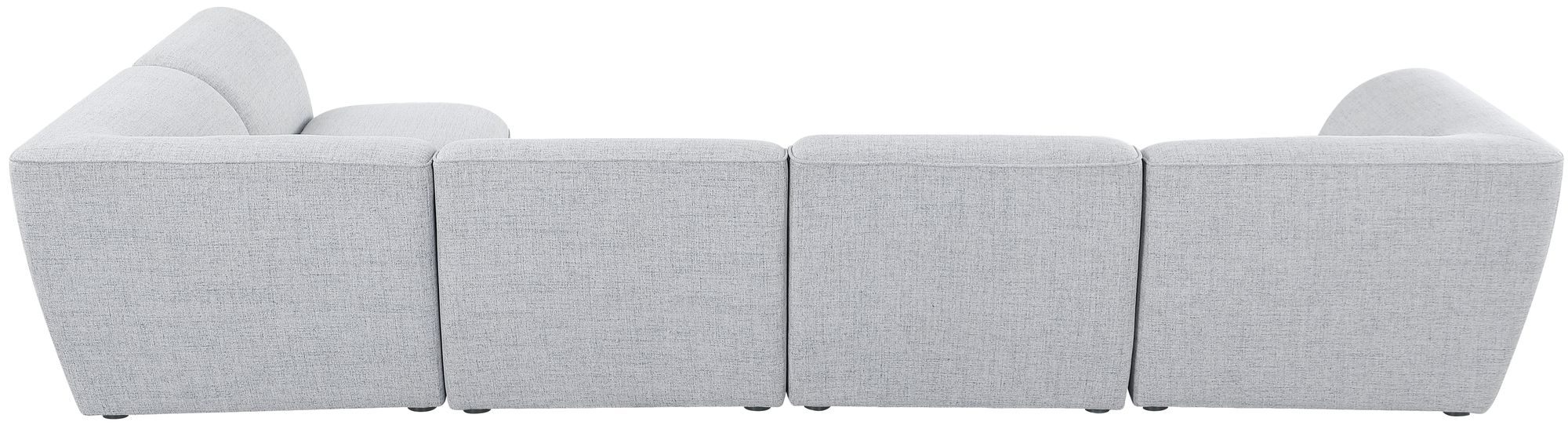 Miramar 142" 5-Piece Linen Modular Corner Sectional