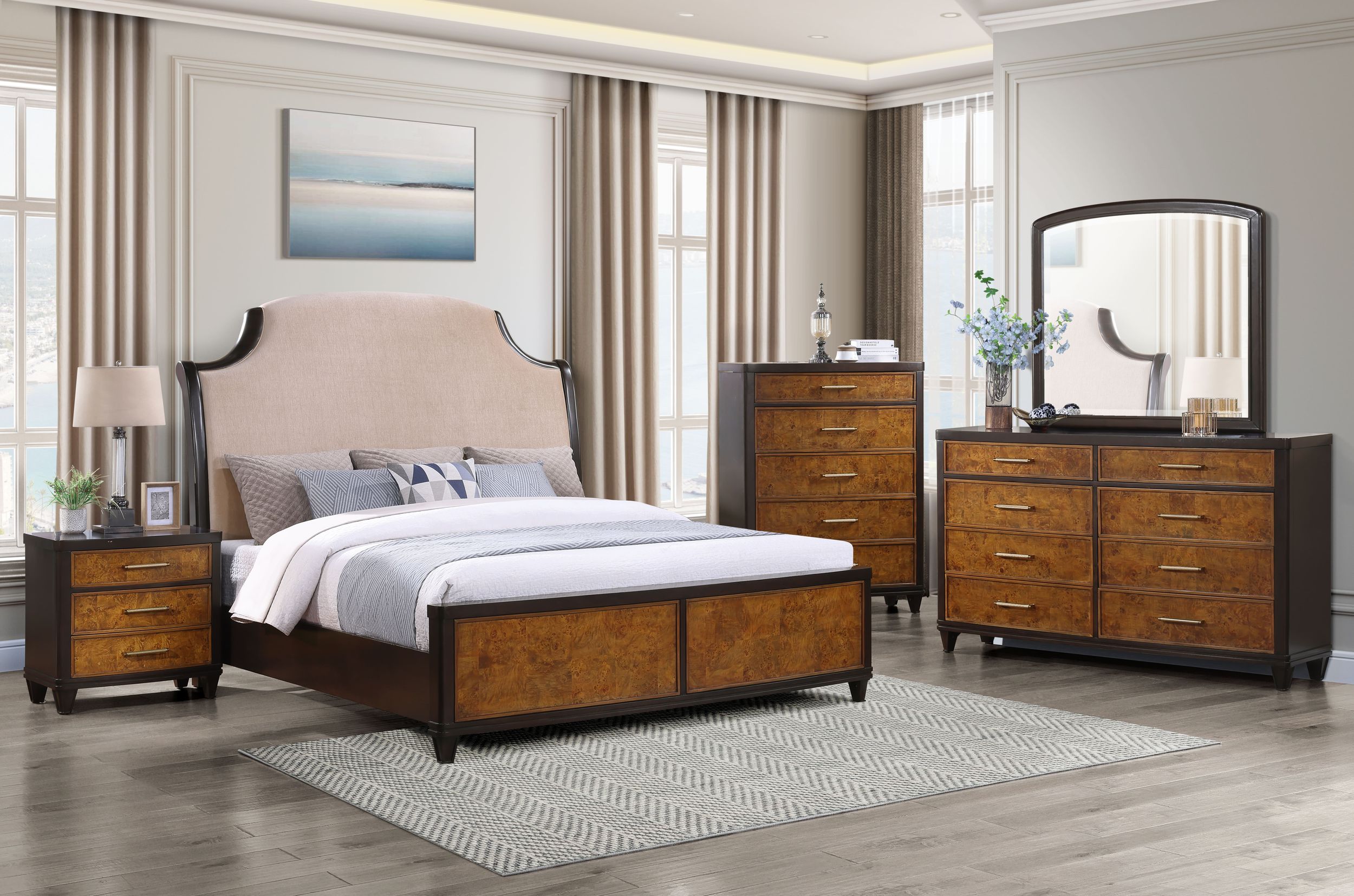 Montclair 3-Drawer Nightstand