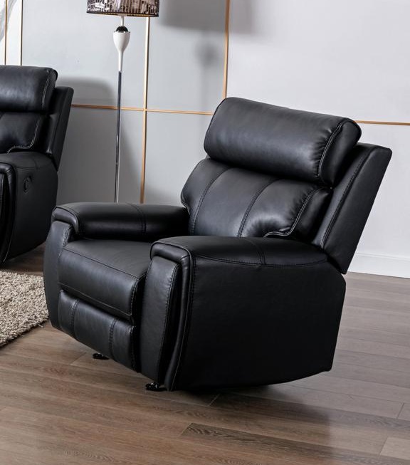 Safari Black Power Motion Reclining Living Room Set