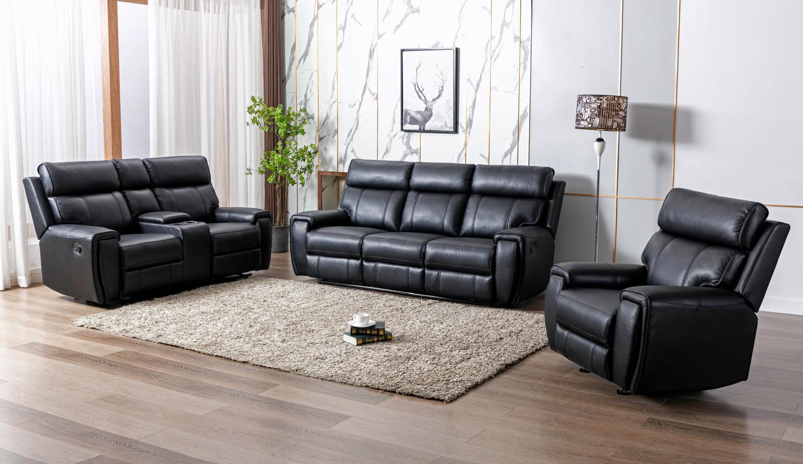 Safari Power Motion Loveseat with Console