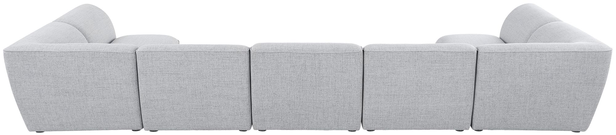 Miramar 175" 7-Piece Linen Fabric Modular Sectional Sofa