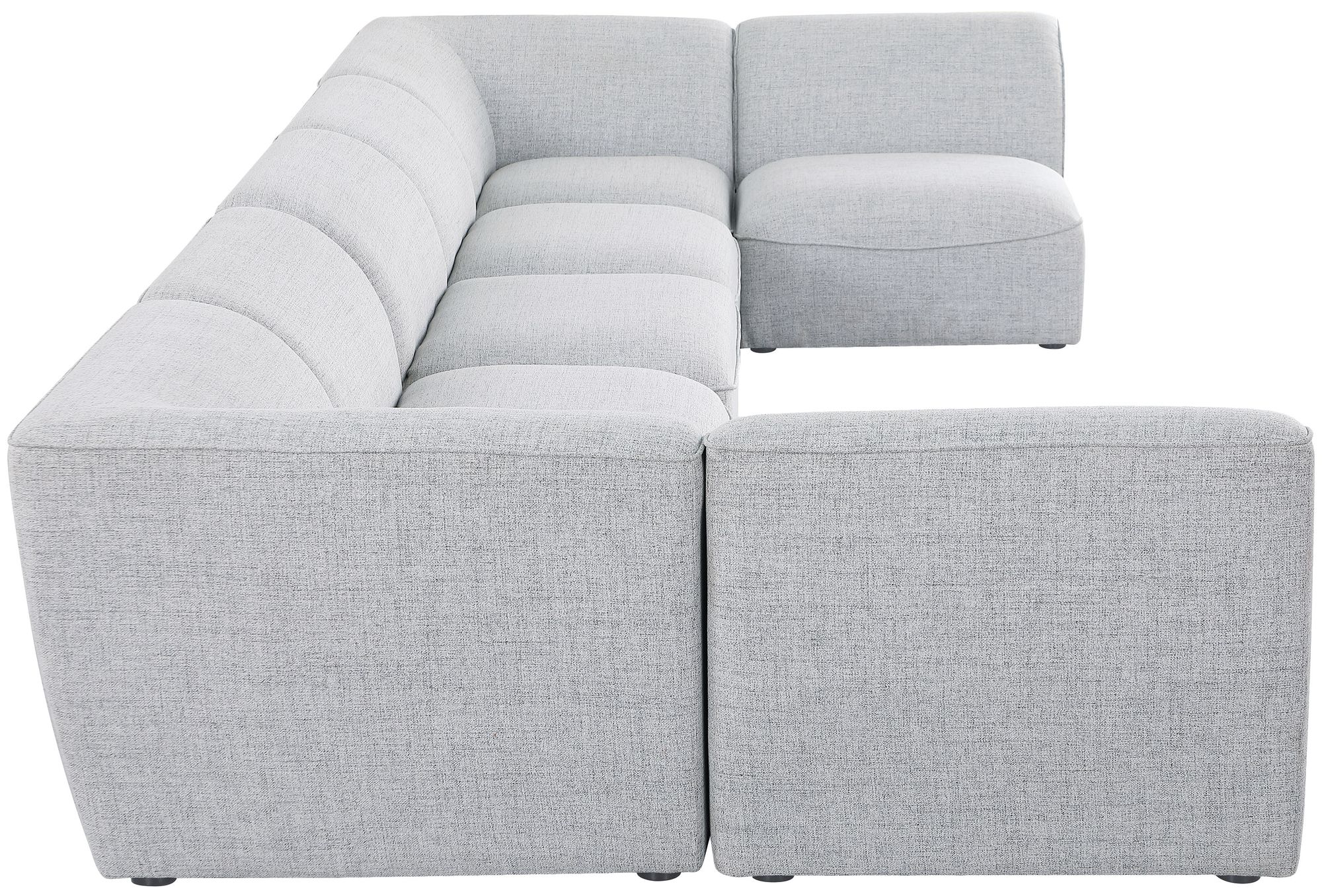 Miramar 175" 7-Piece Linen Modular Sectional