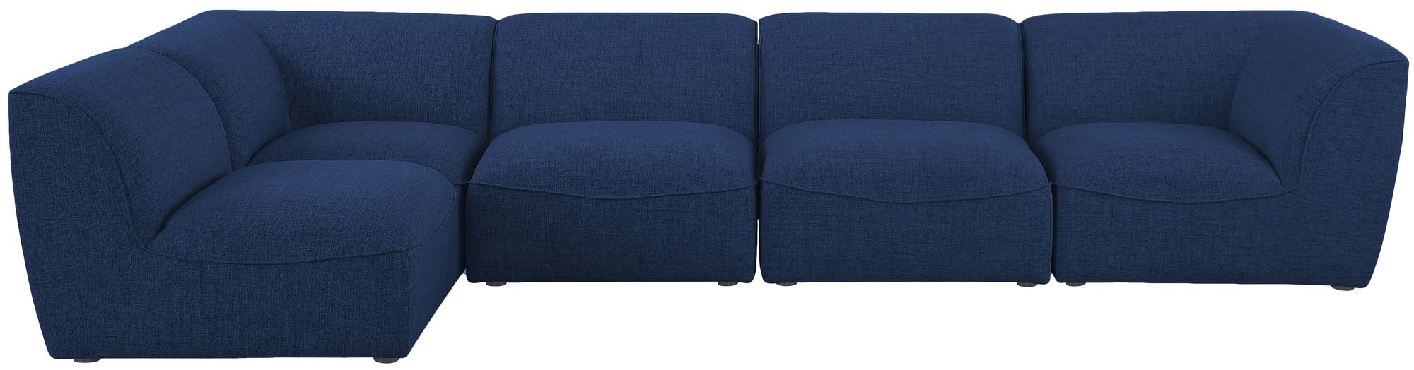 Miramar 142" 5-Piece Linen Modular Corner Sectional