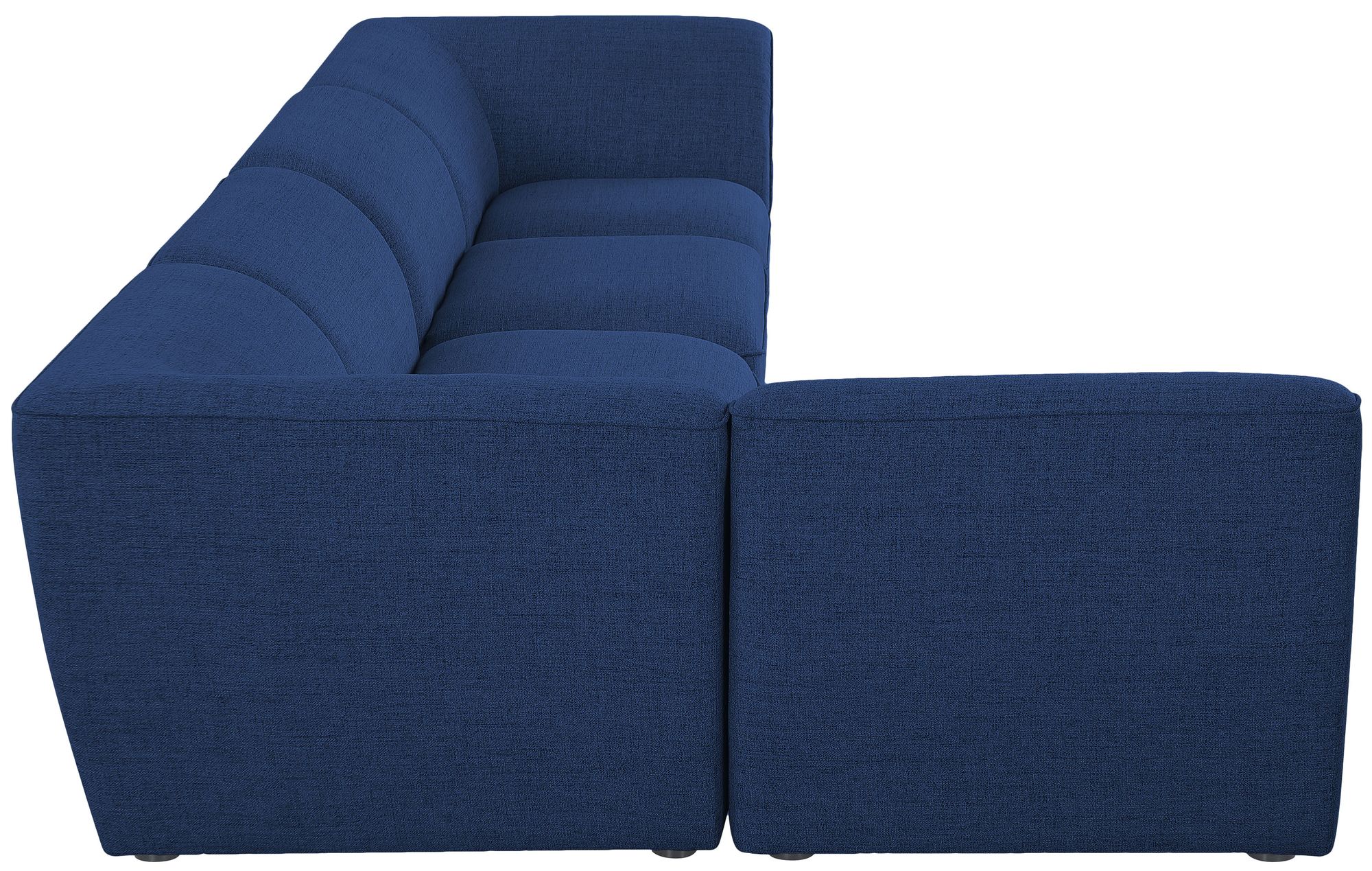 Miramar 142" 5-Piece Linen Modular Corner Sectional