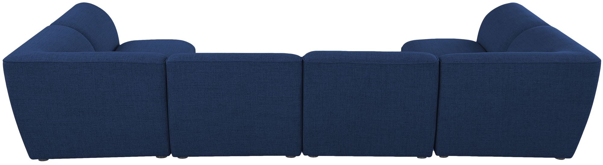 Miramar 142" 6-Piece Linen Modular U-Shape Corner Sectional