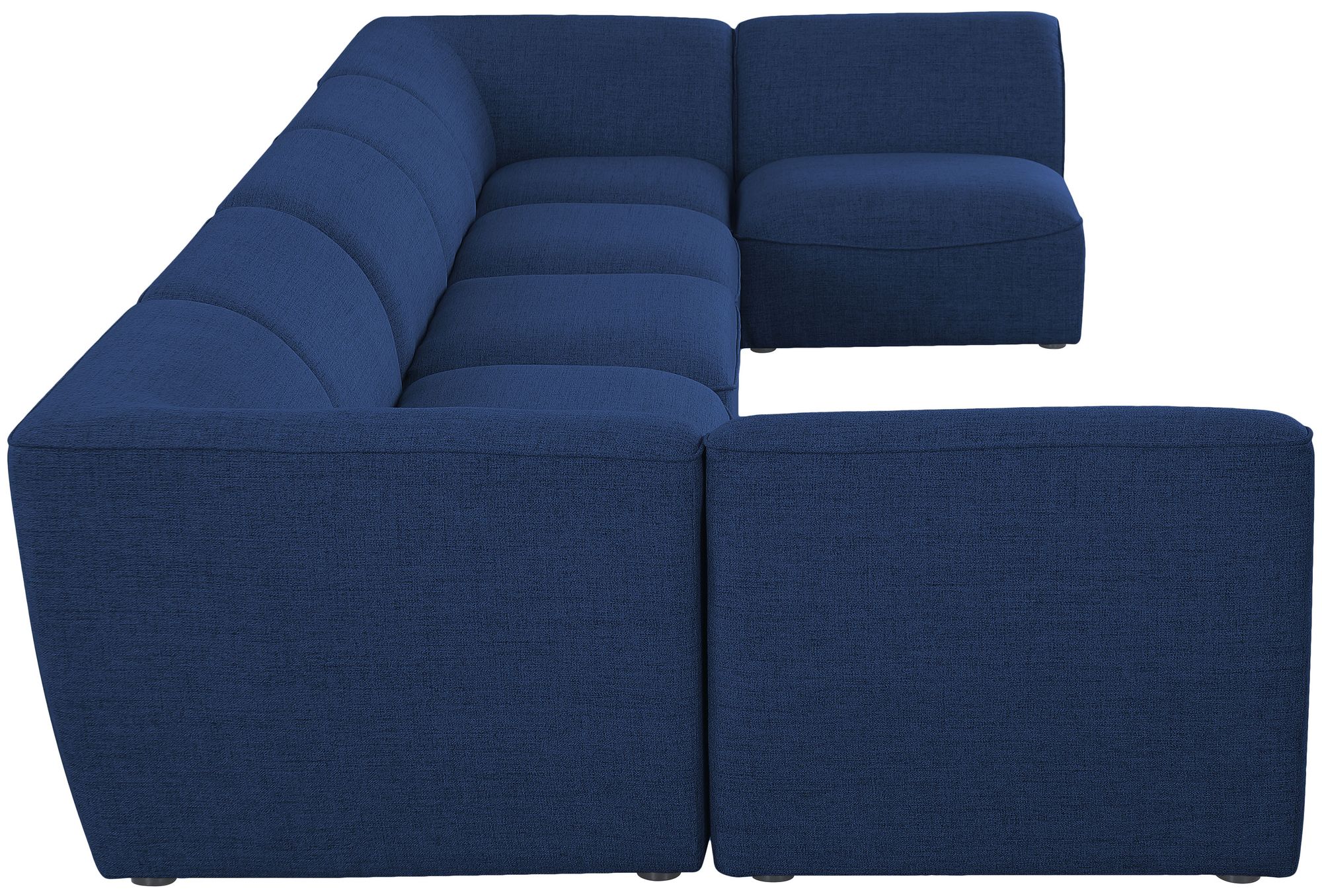 Miramar 175" 7-Piece Linen Modular Sectional